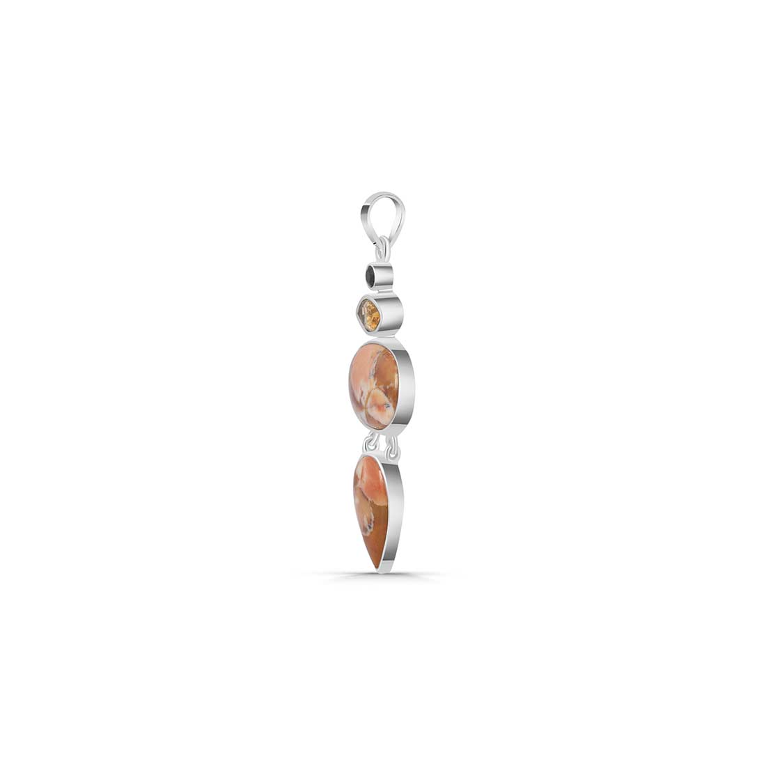 Deerfawn Jasper Pendant-(DFJ-P-52.)