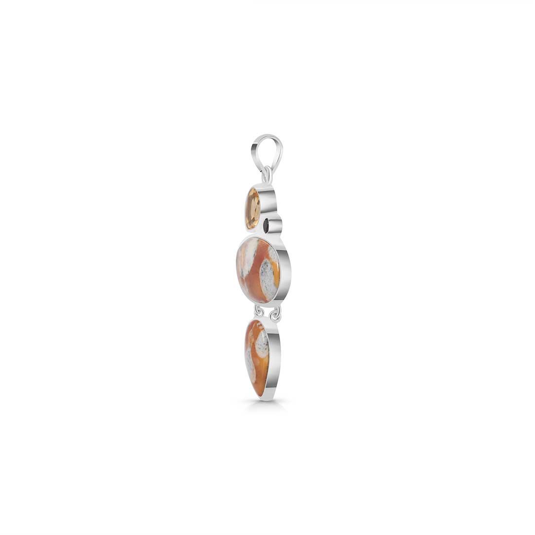 Deerfawn Jasper Pendant-(DFJ-P-53.)