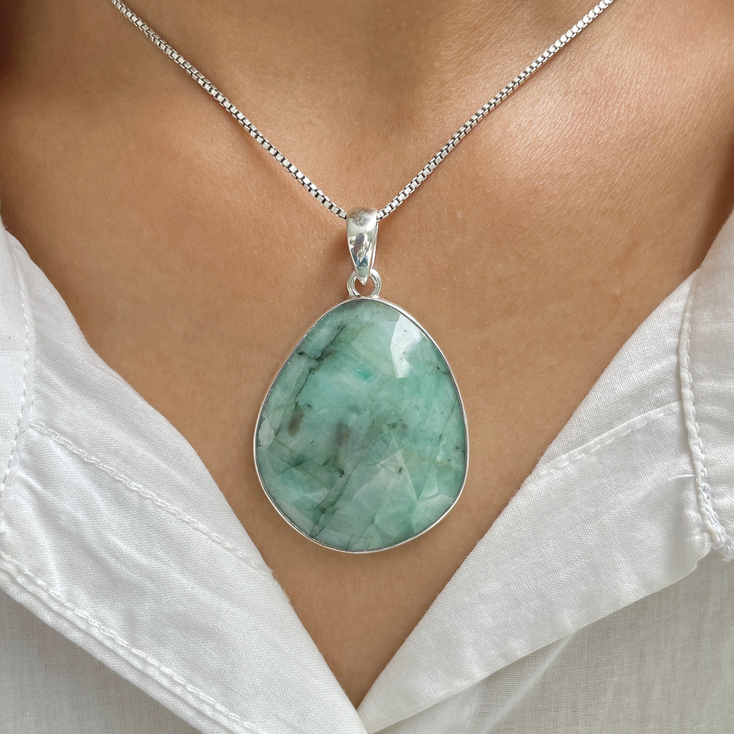 Emerald Pendant-(EMD-P-11.)