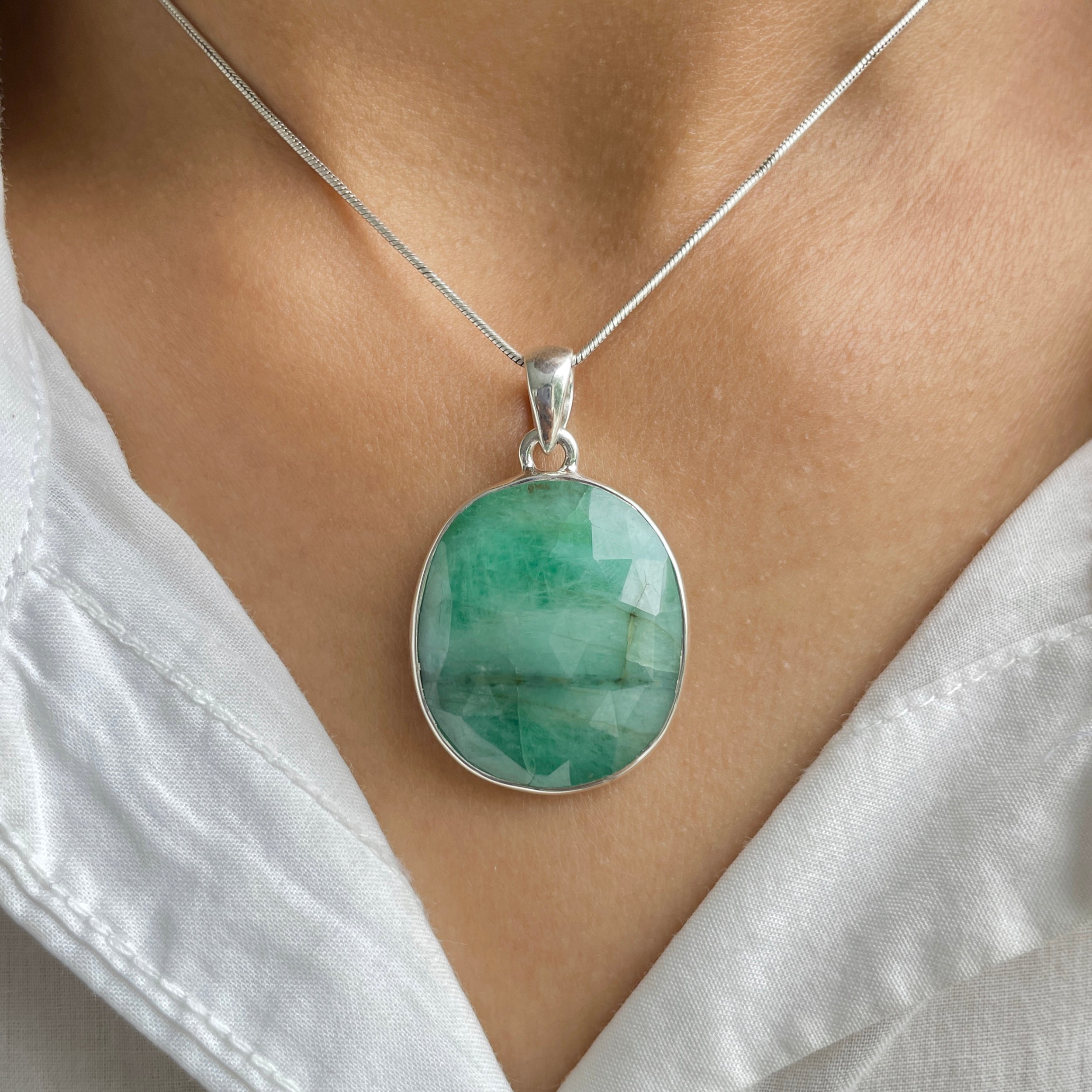 Emerald Pendant-(EMD-P-12.)