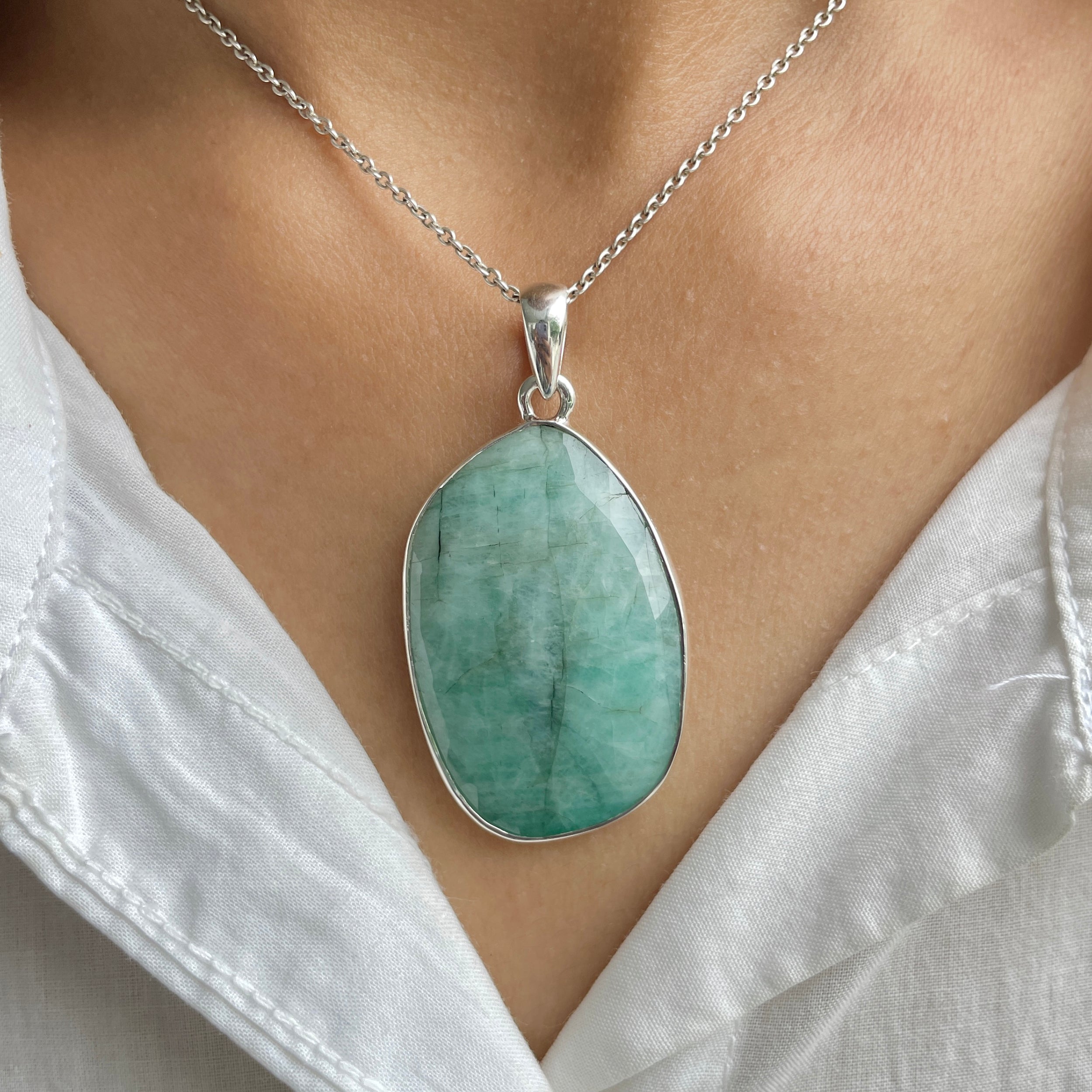 Emerald Pendant-(EMD-P-13.)