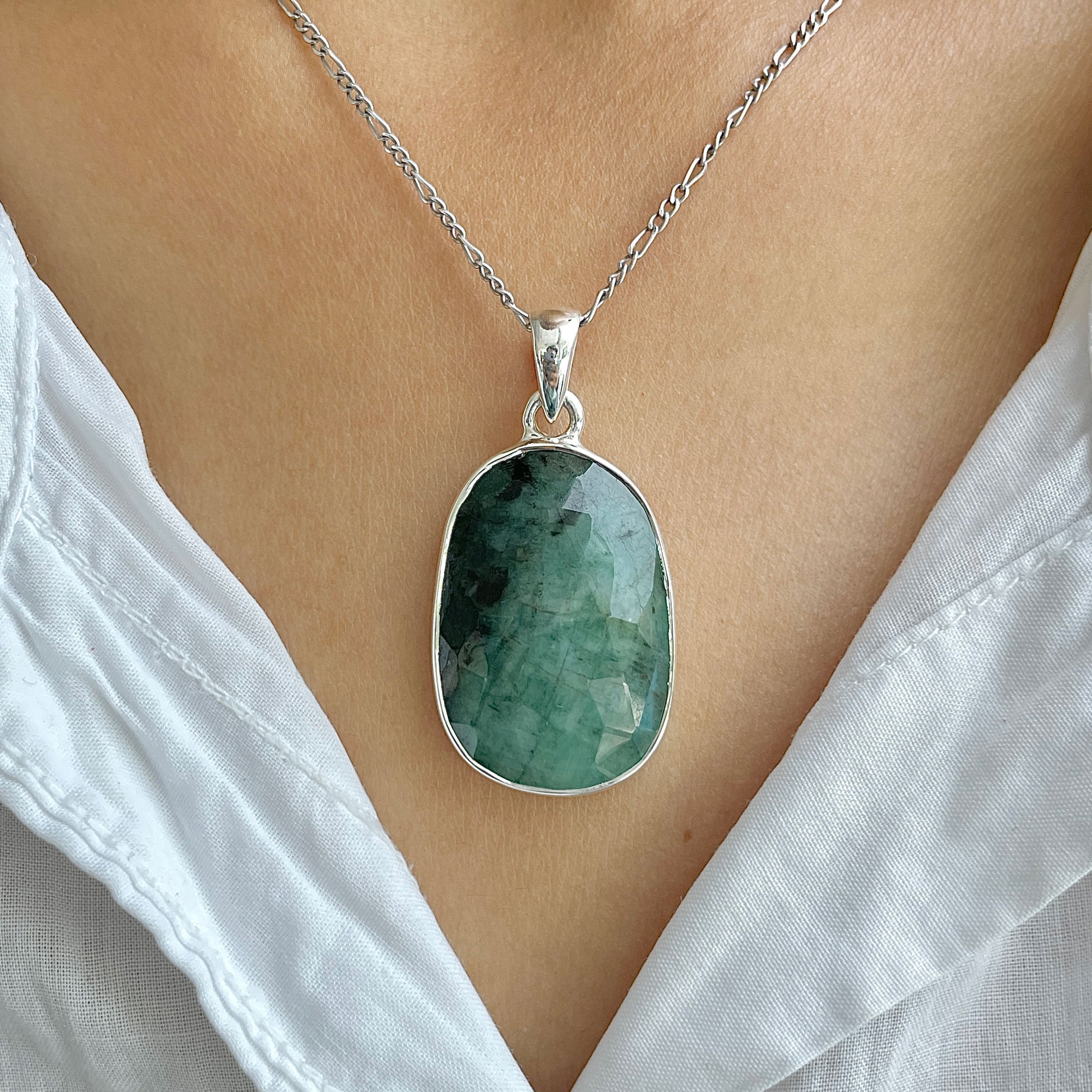 Emerald Pendant-(EMD-P-18.)