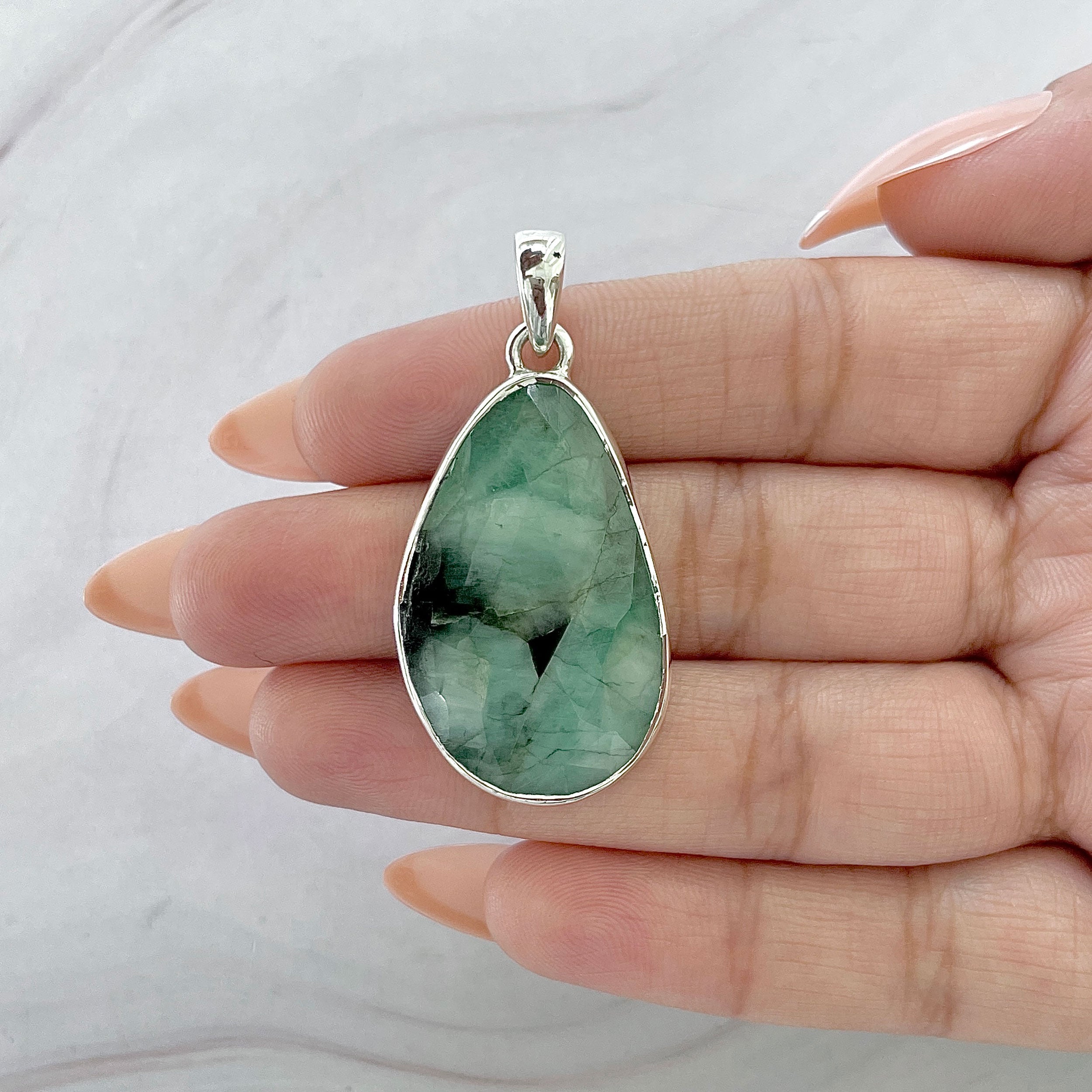 Emerald Pendant-(EMD-P-19.)