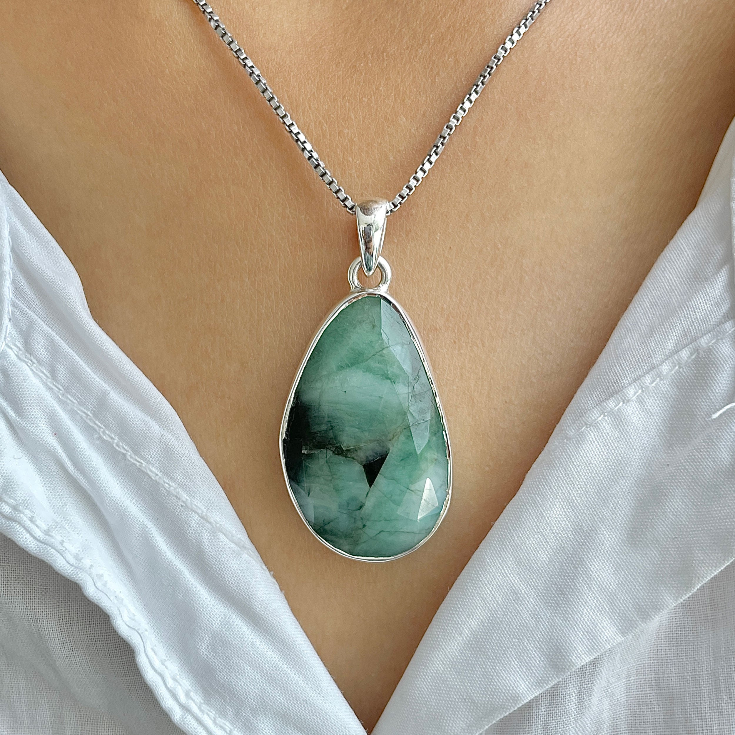 Emerald Pendant-(EMD-P-19.)