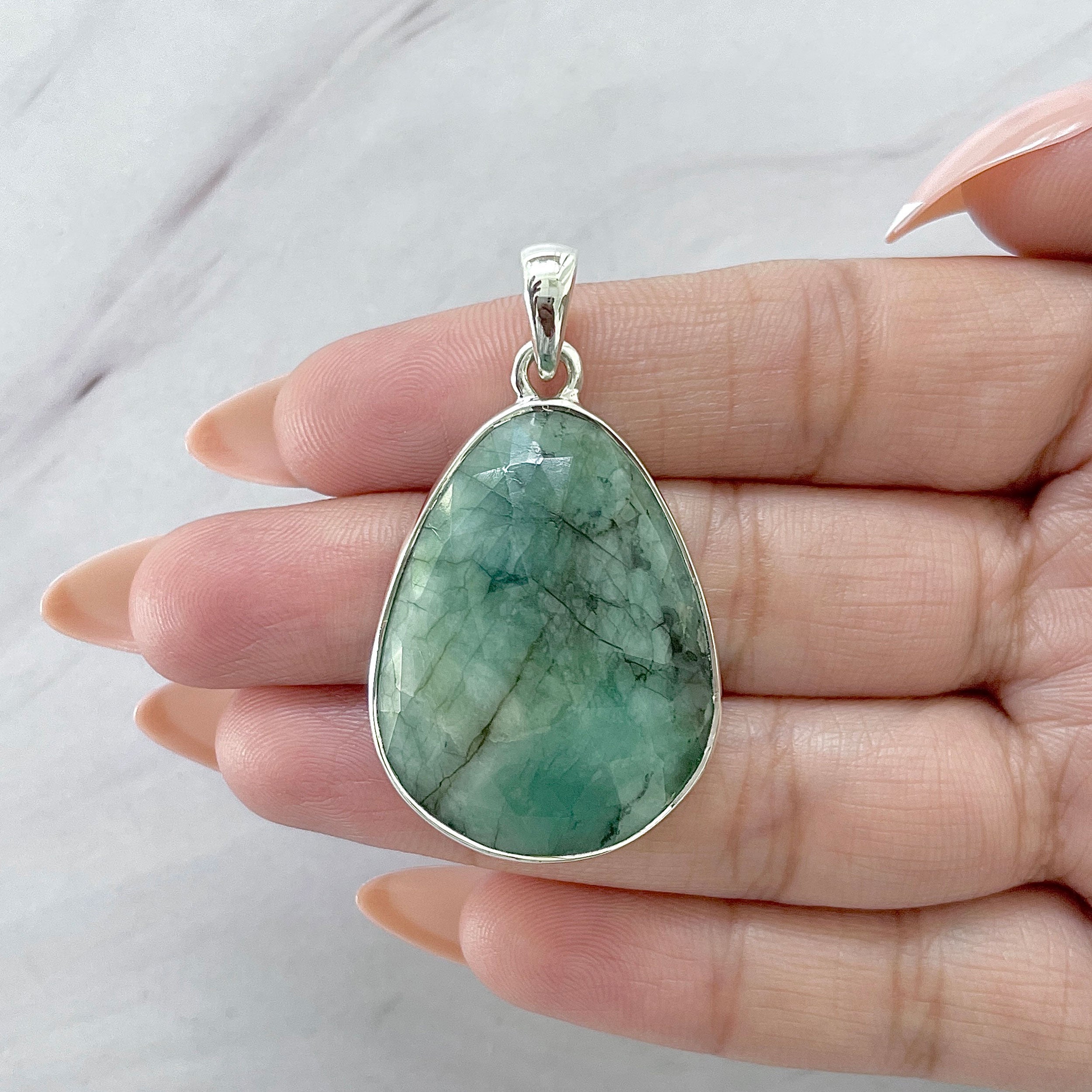 Emerald Pendant-(EMD-P-20.)