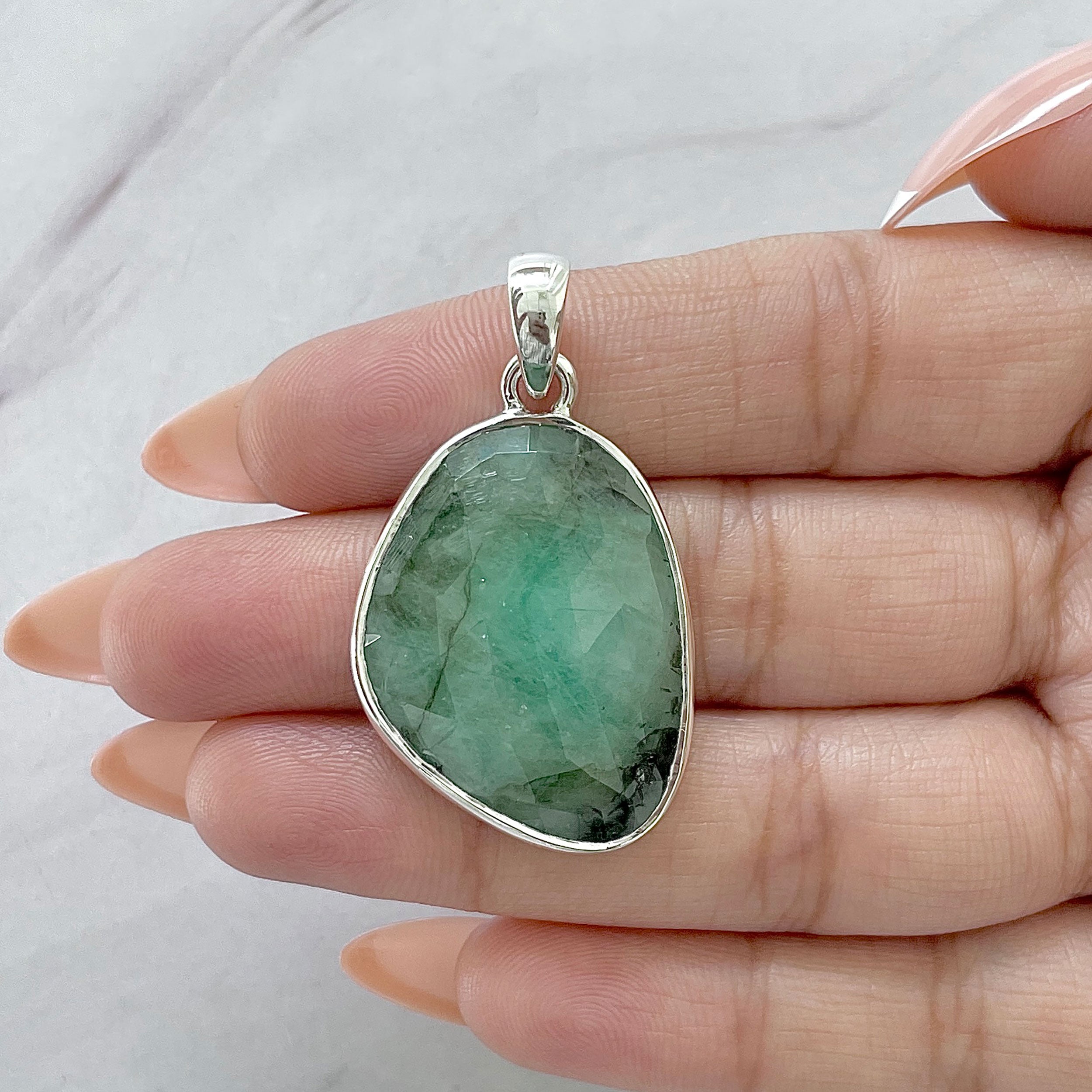 Emerald Pendant-(EMD-P-21.)
