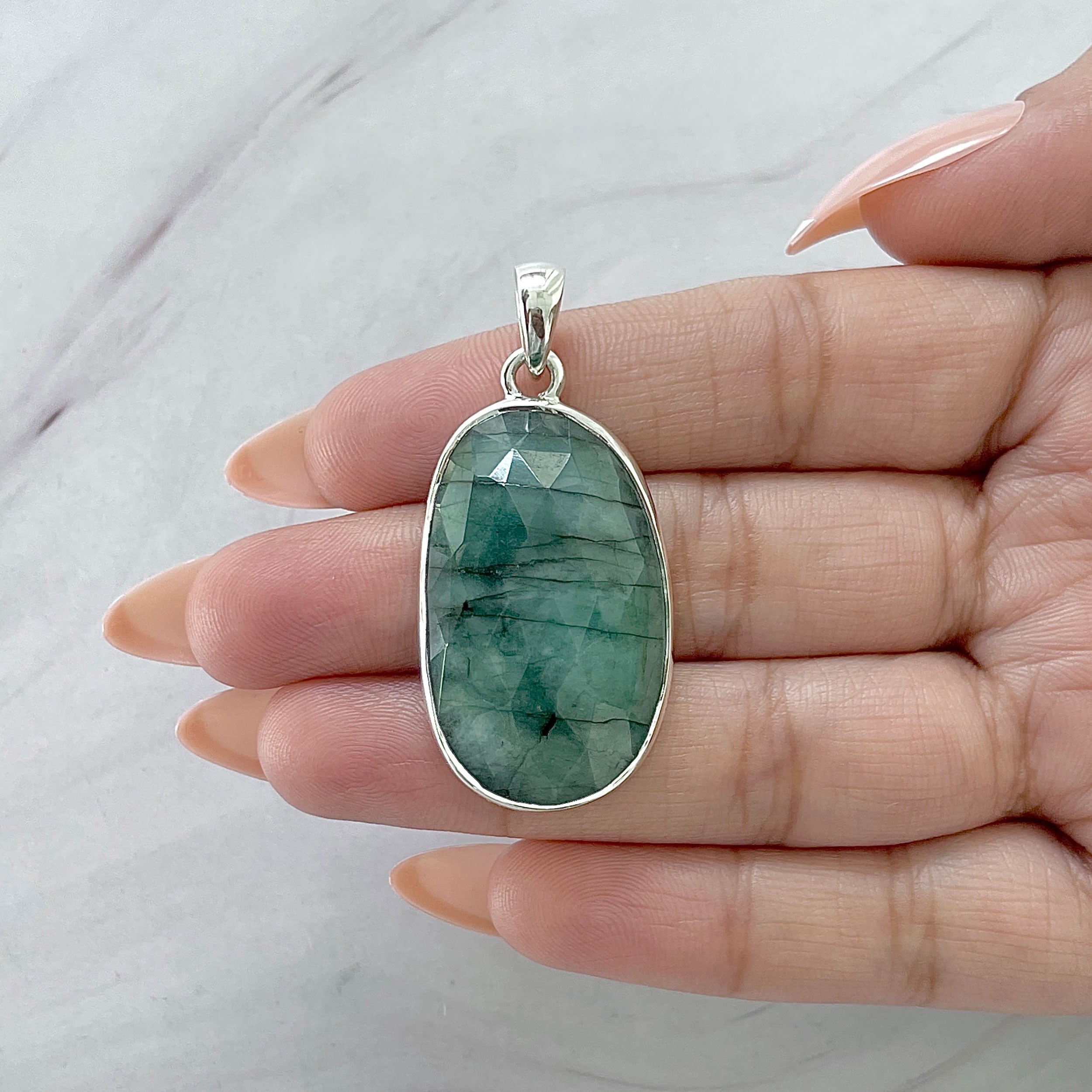 Emerald Pendant-(EMD-P-22.)