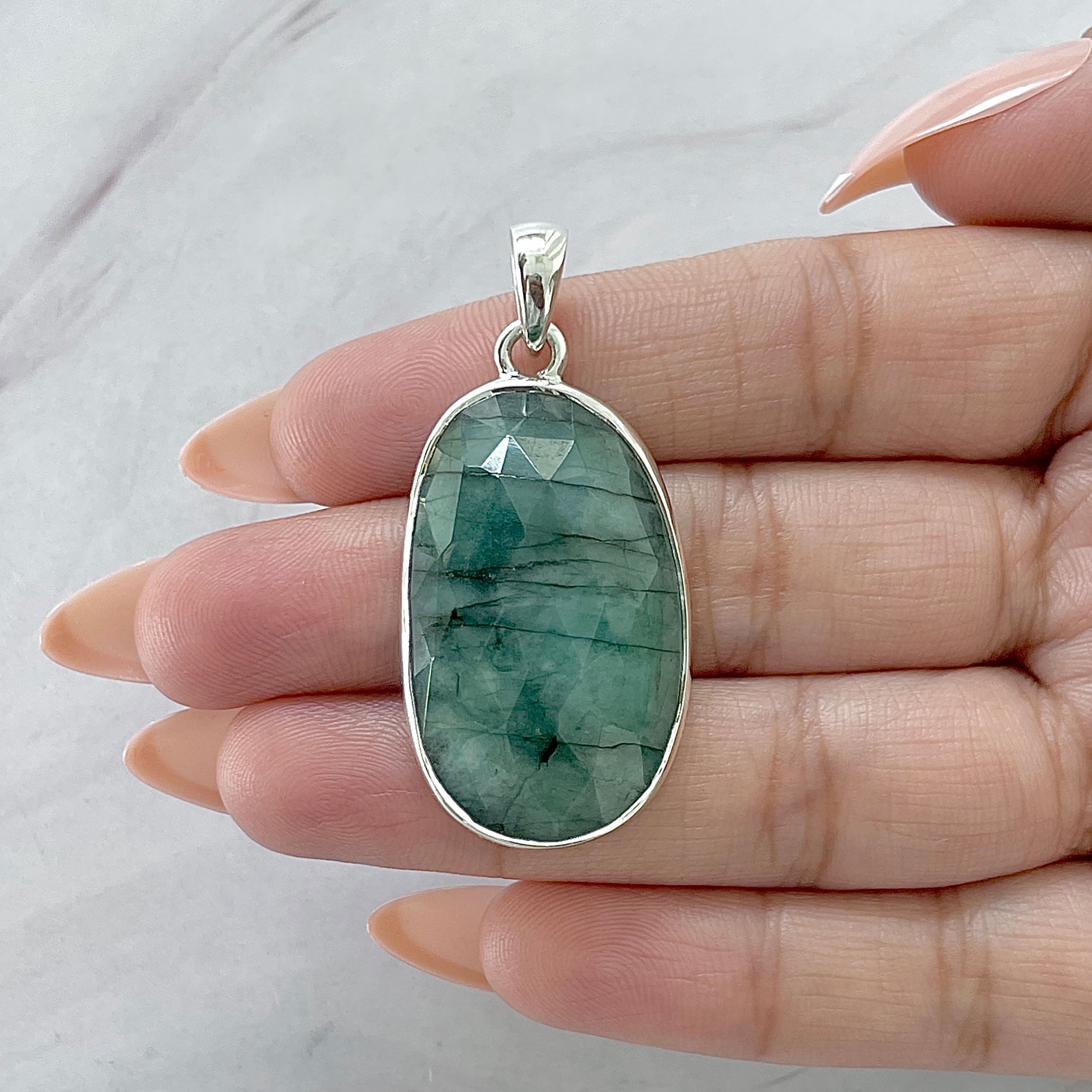 Emerald Pendant-(EMD-P-22.)