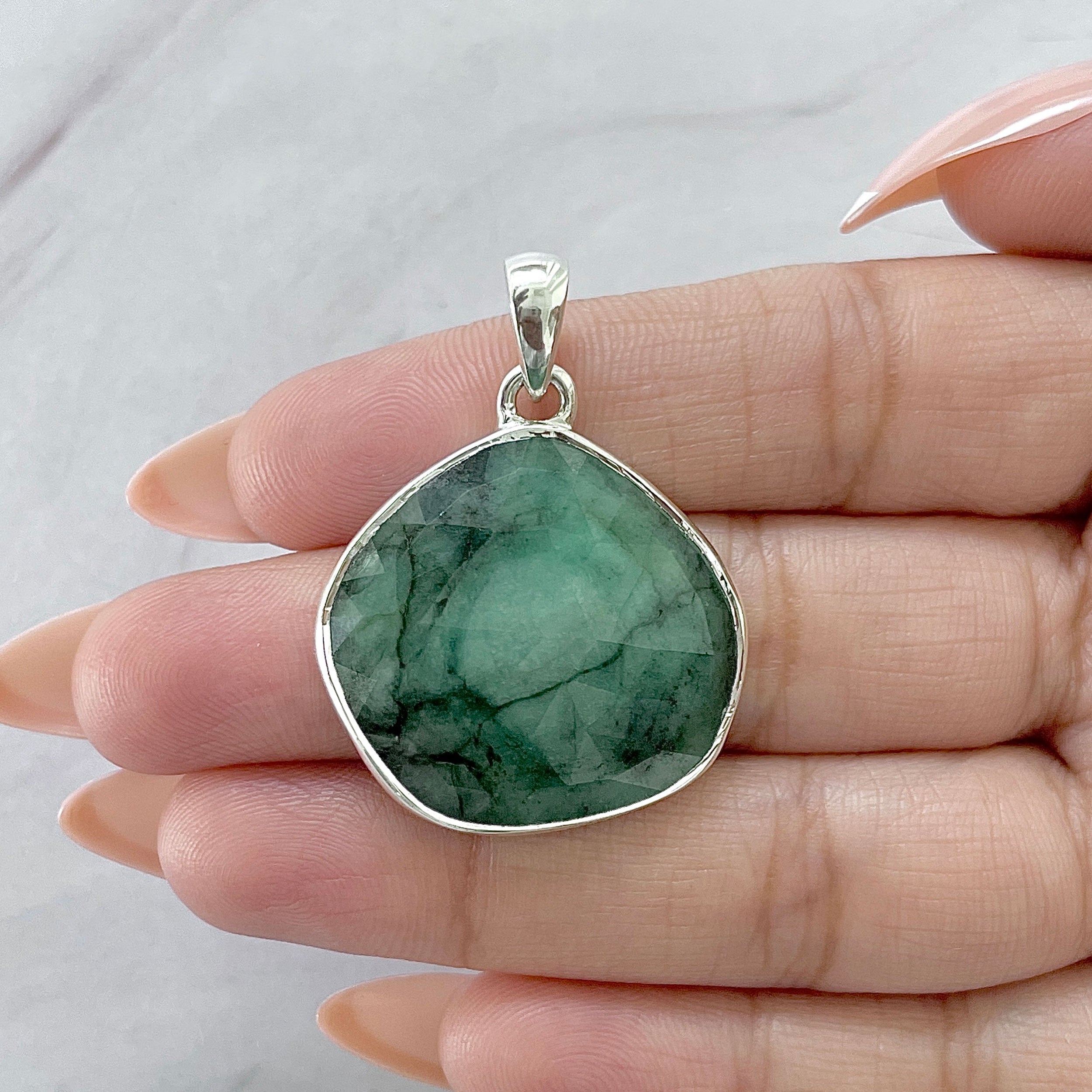 Emerald Pendant-(EMD-P-23.)