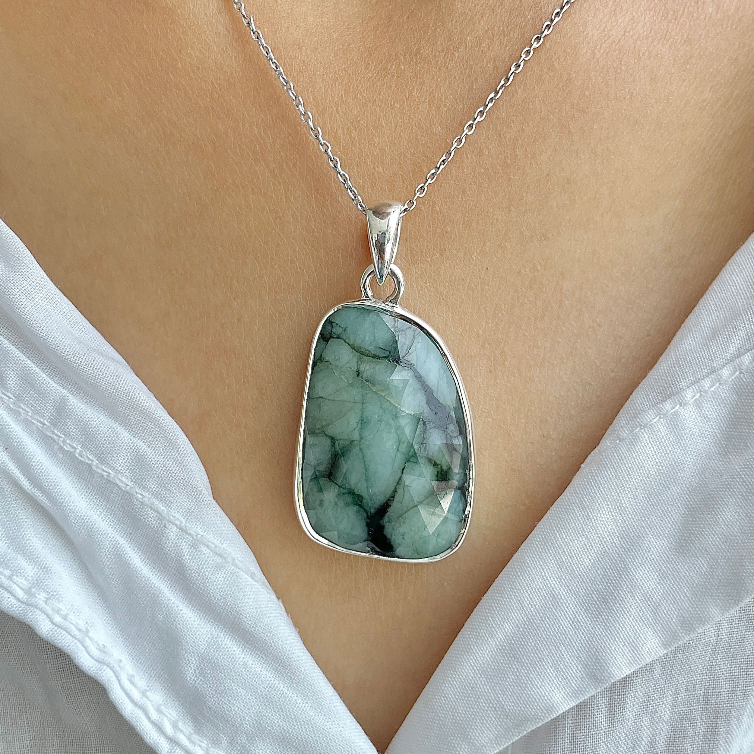 Emerald Pendant-(EMD-P-24.)