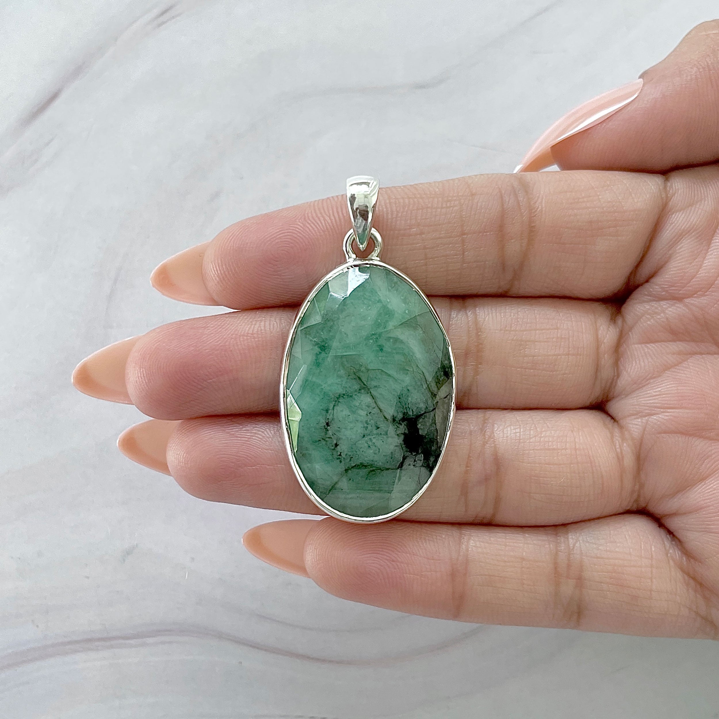 Emerald Pendant-(EMD-P-25.)