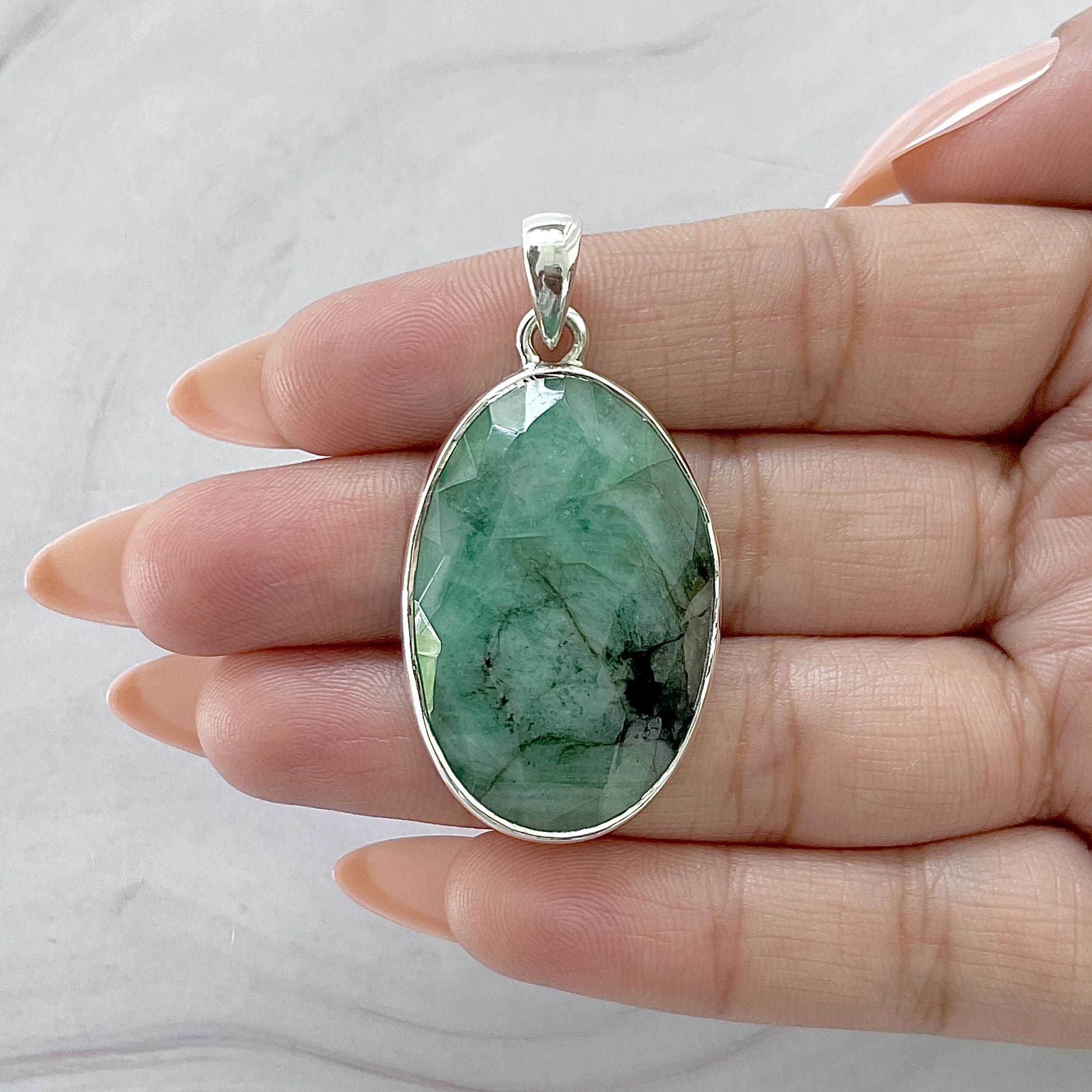 Emerald Pendant-(EMD-P-25.)