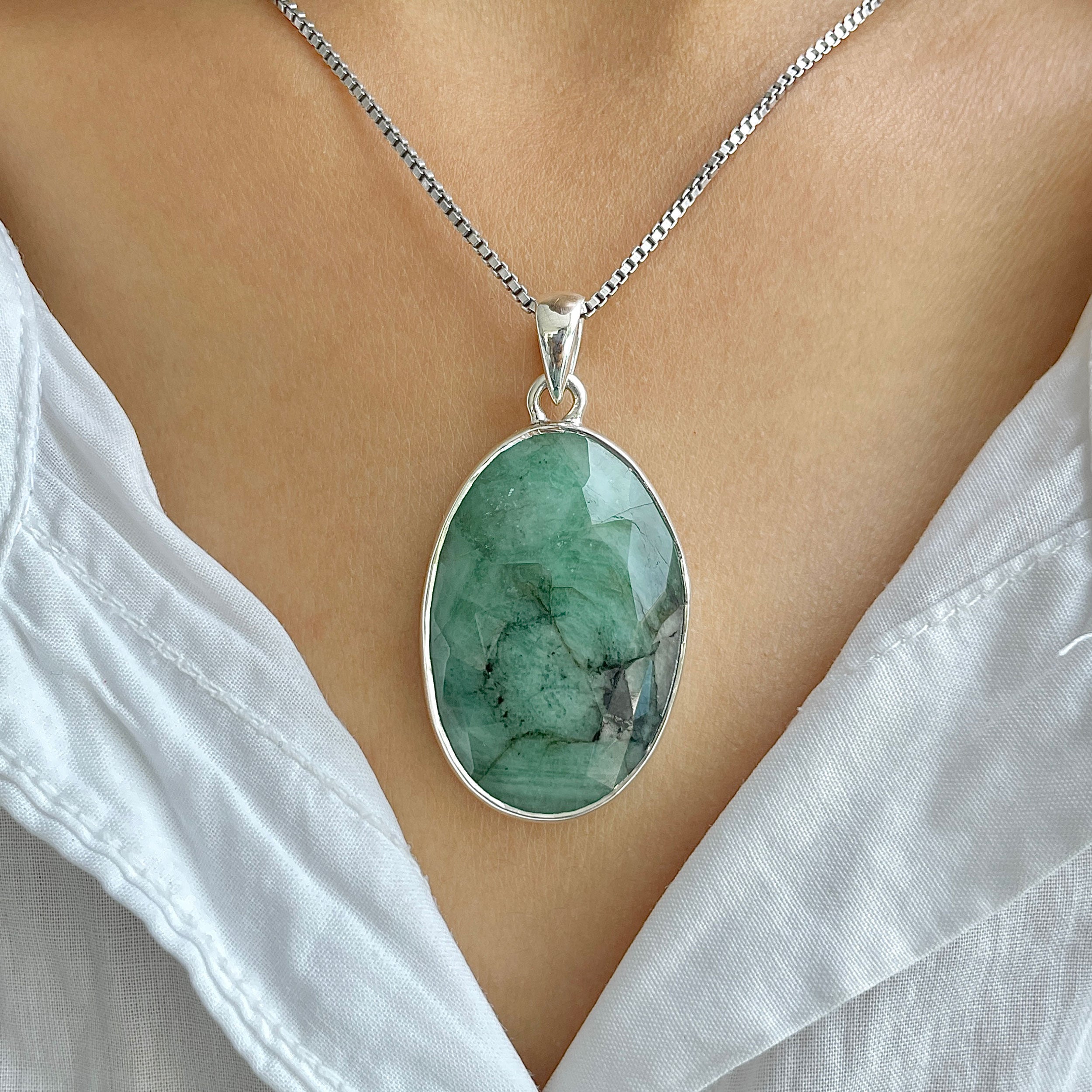 Emerald Pendant-(EMD-P-25.)