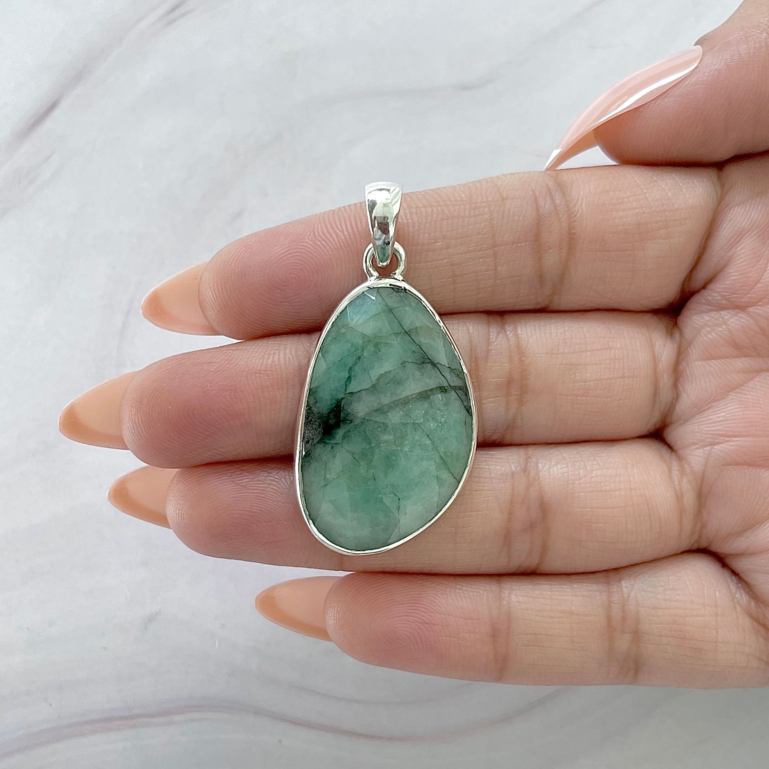Emerald Pendant-(EMD-P-26.)
