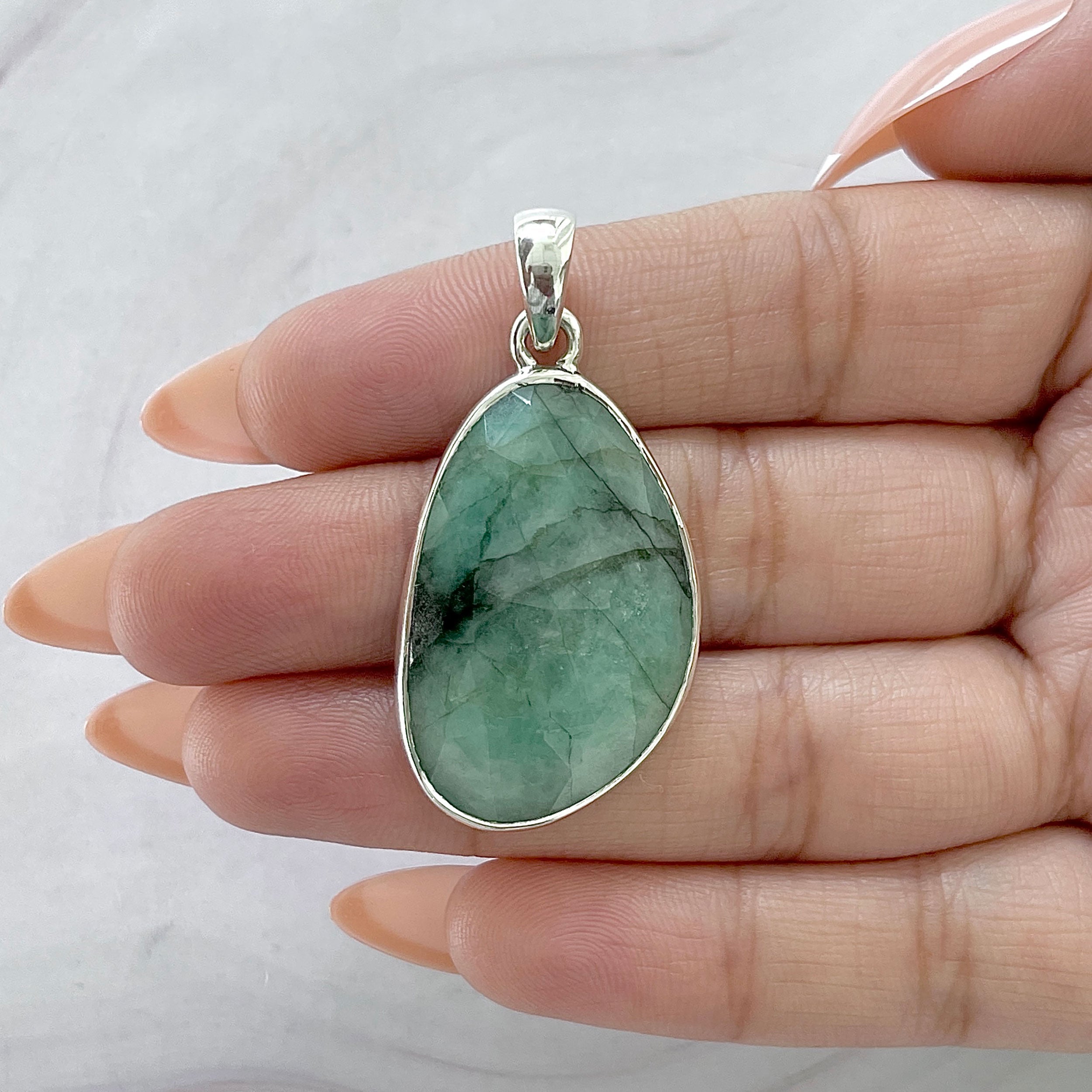Emerald Pendant-(EMD-P-26.)
