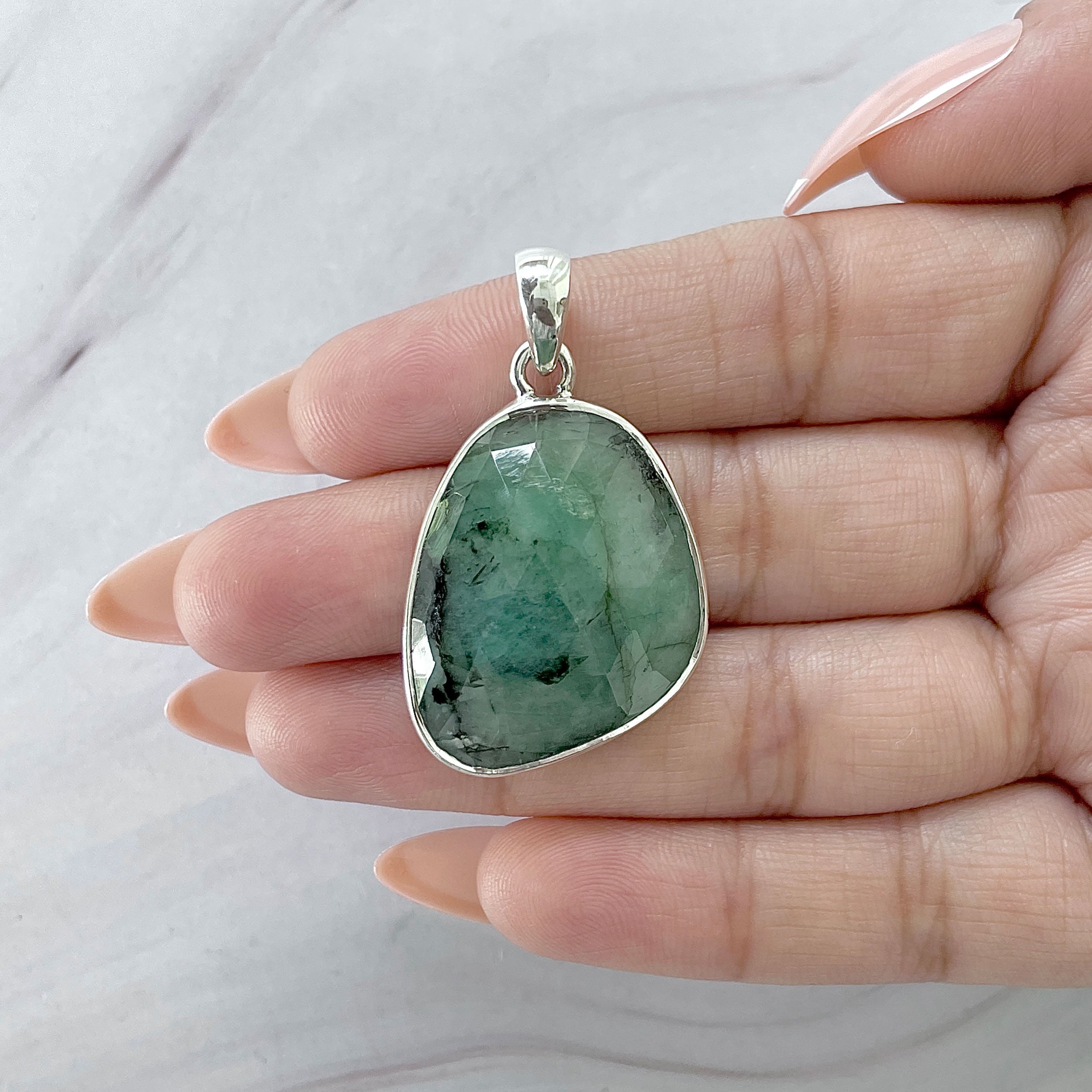 Emerald Pendant-(EMD-P-27.)