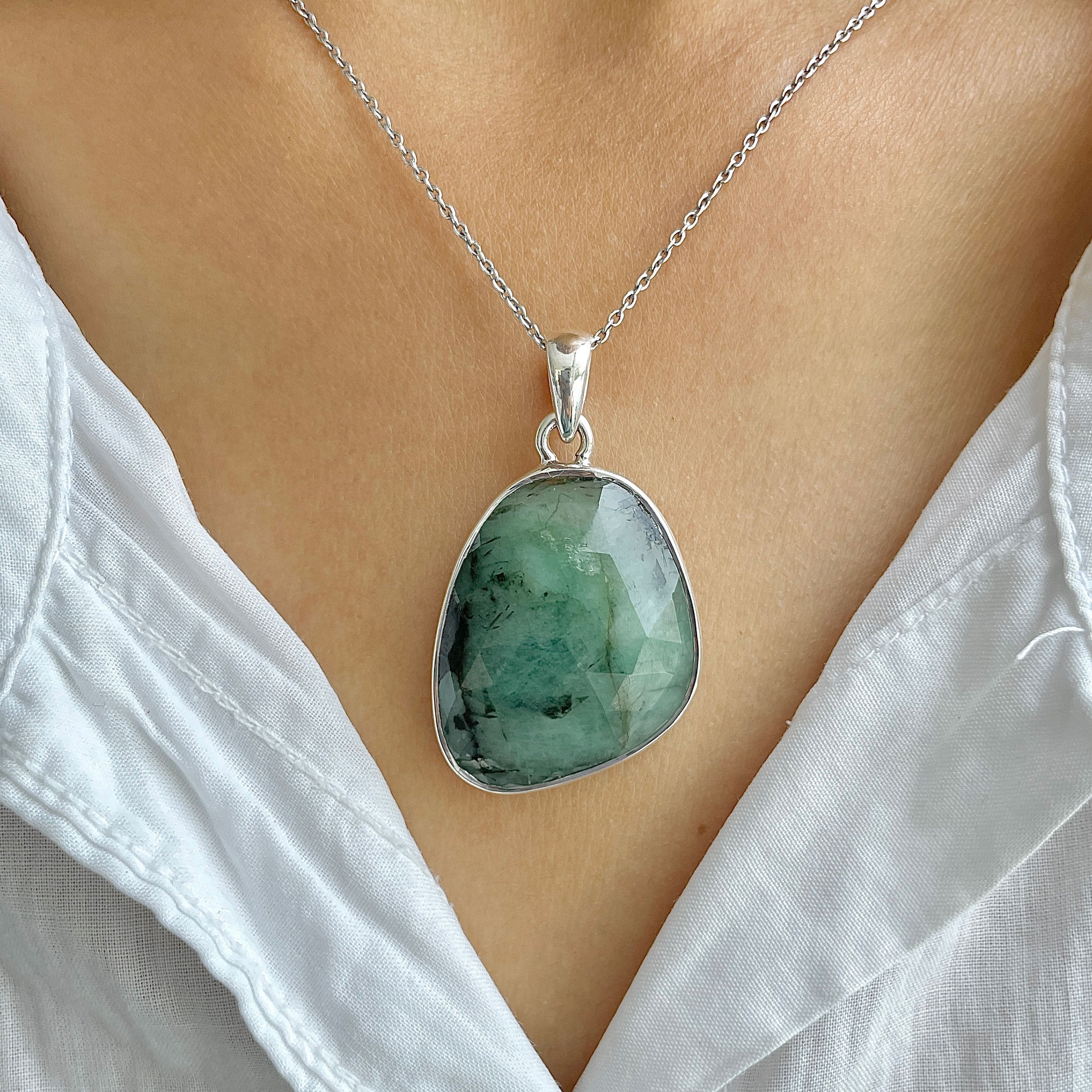 Emerald Pendant-(EMD-P-27.)