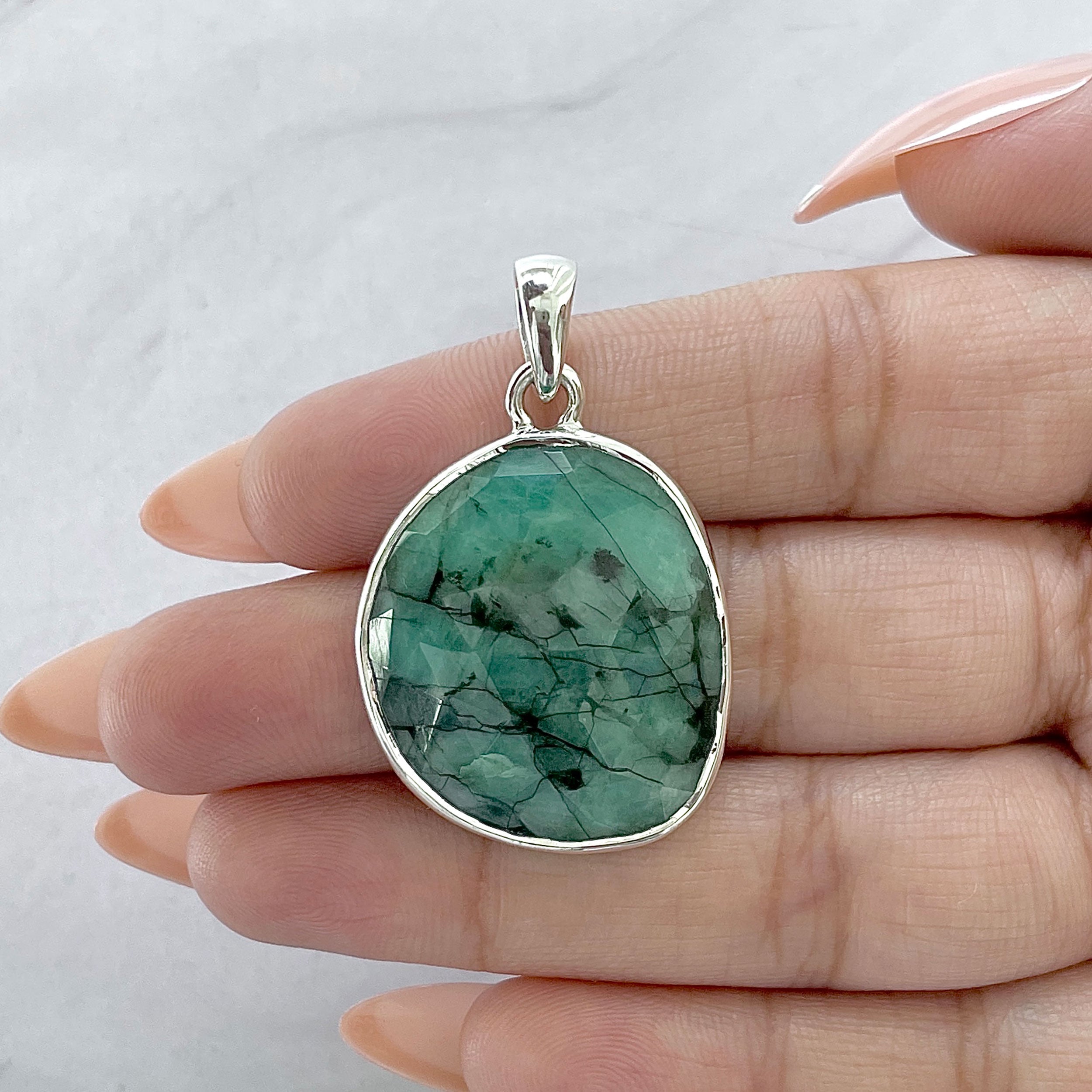 Emerald Pendant-(EMD-P-28.)