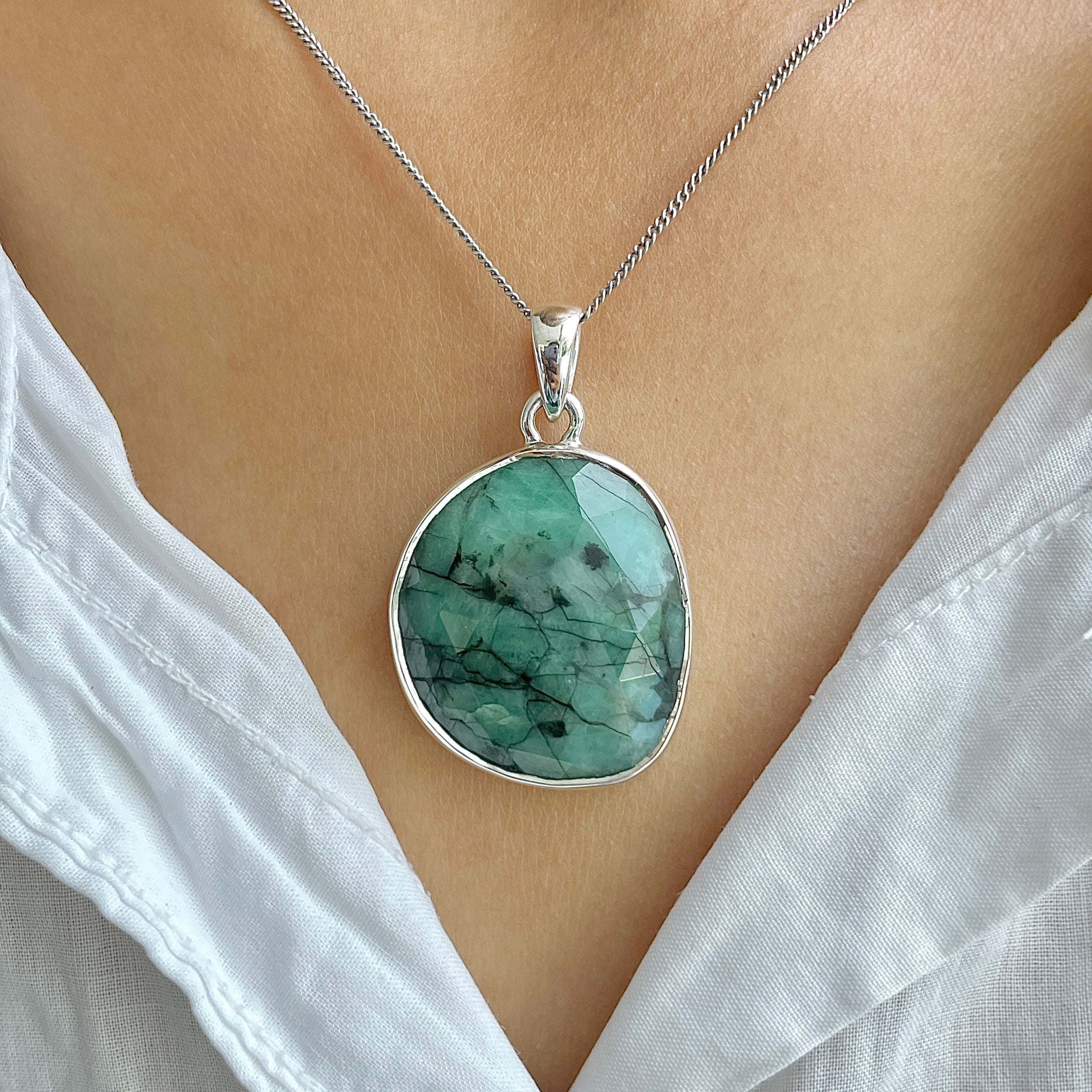 Emerald Pendant-(EMD-P-28.)