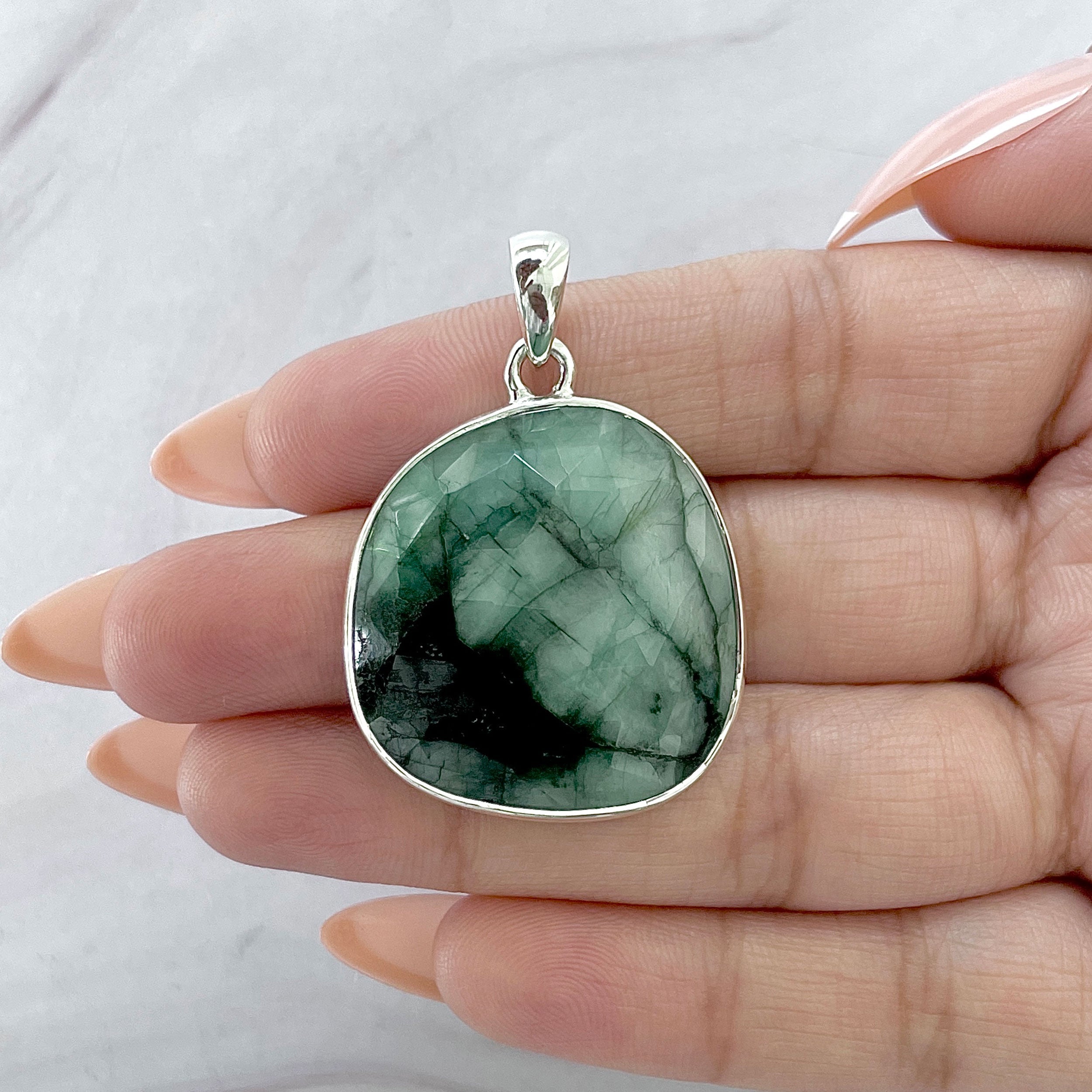 Emerald Pendant-(EMD-P-29.)
