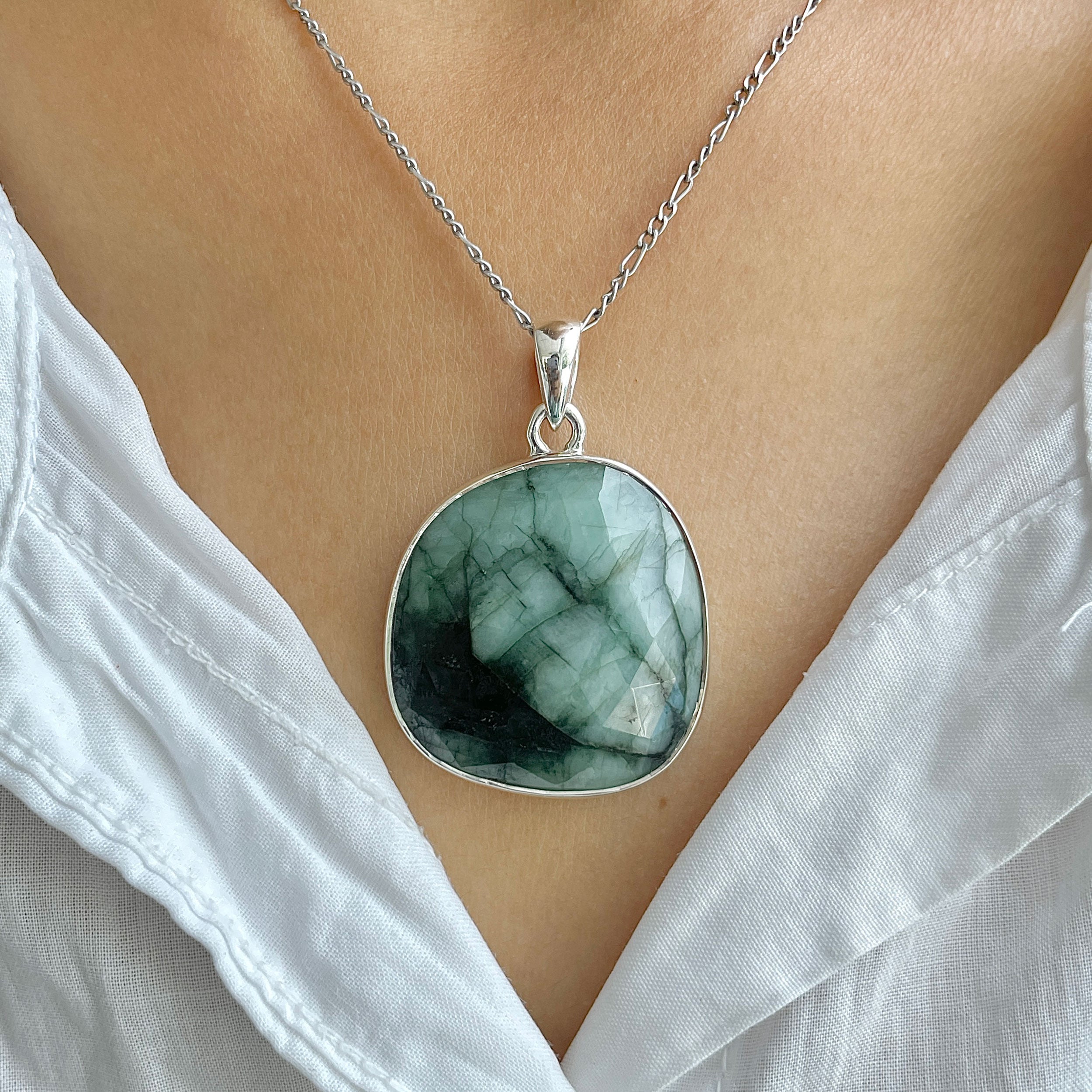 Emerald Pendant-(EMD-P-29.)