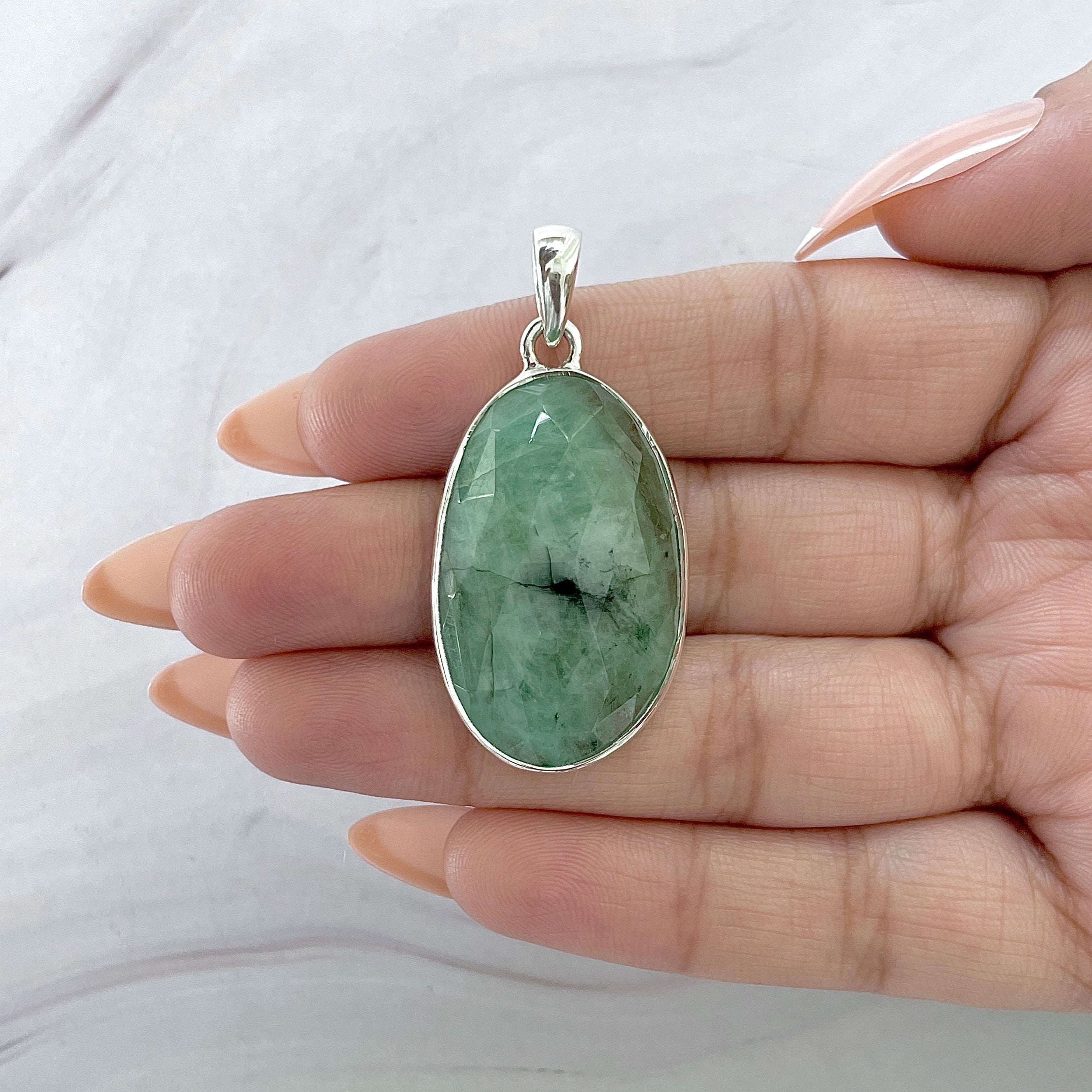 Emerald Pendant-(EMD-P-30.)
