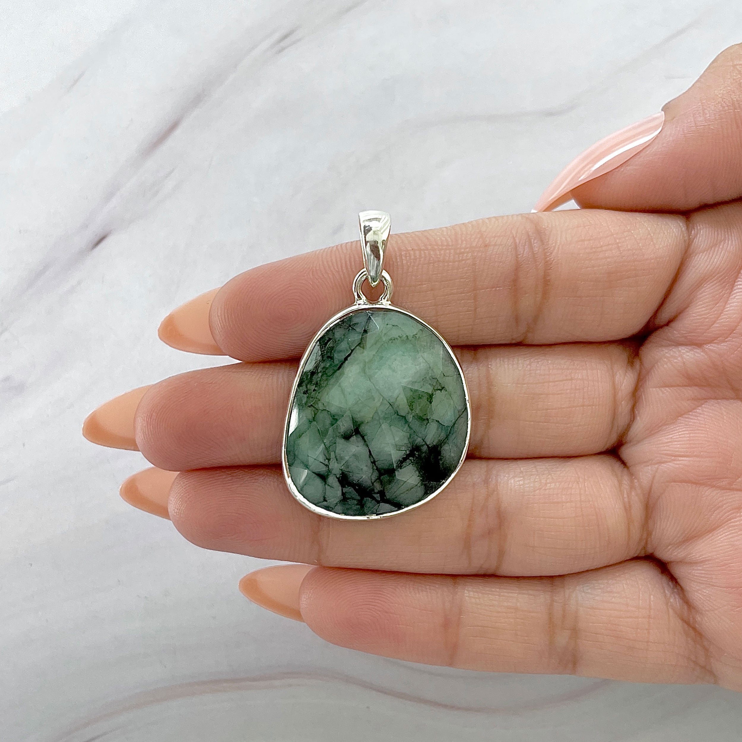 Emerald Pendant-(EMD-P-32.)