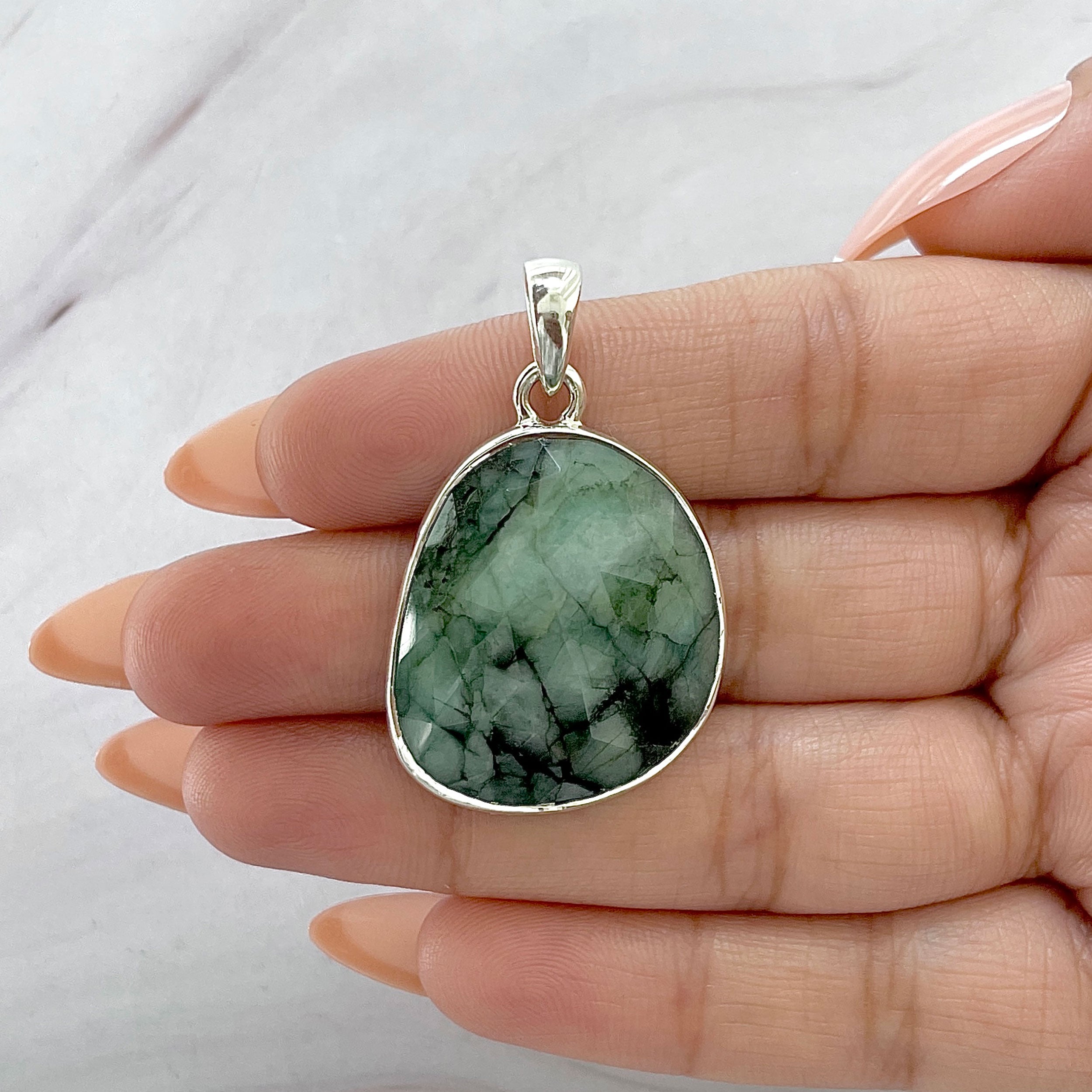 Emerald Pendant-(EMD-P-32.)