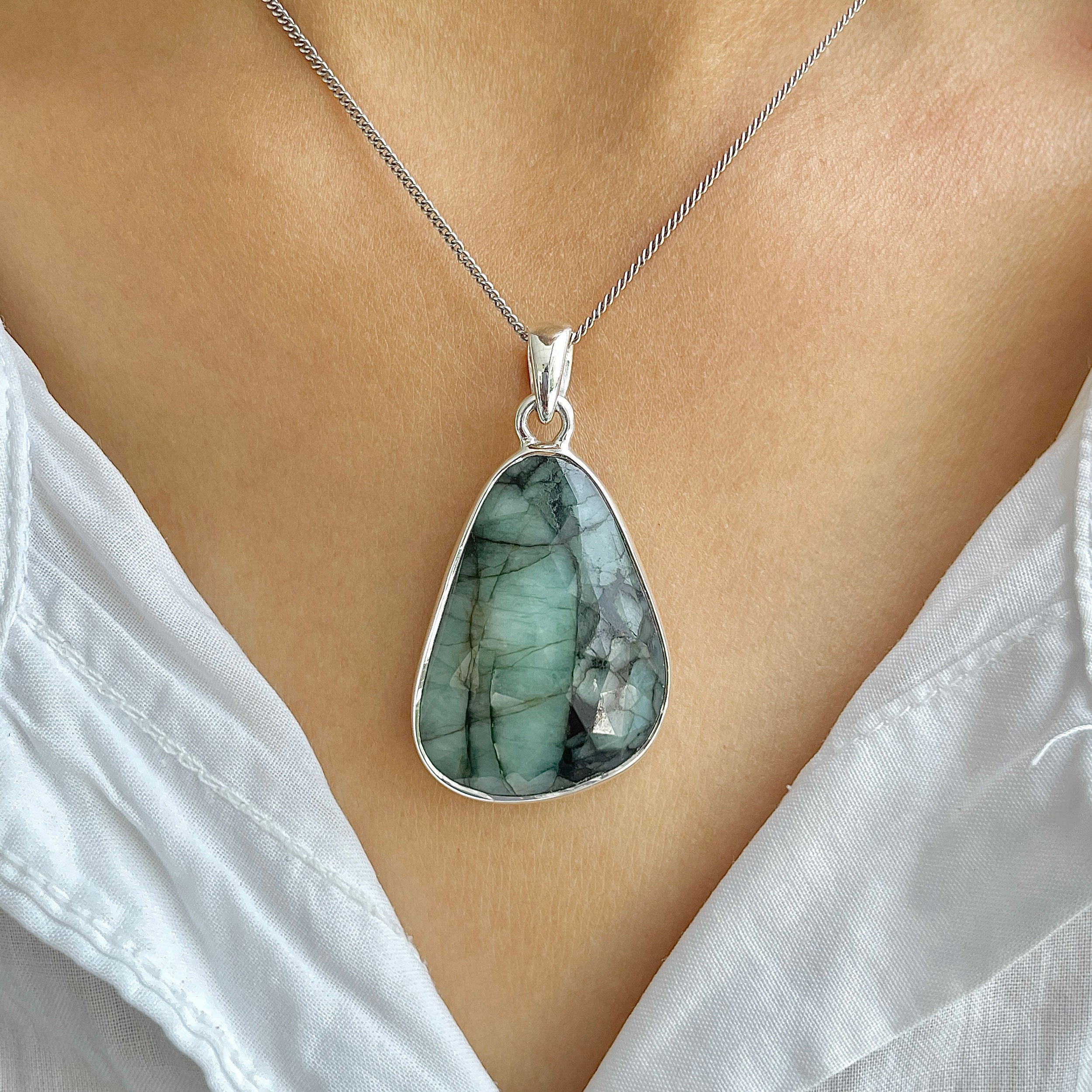 Emerald Pendant-(EMD-P-33.)