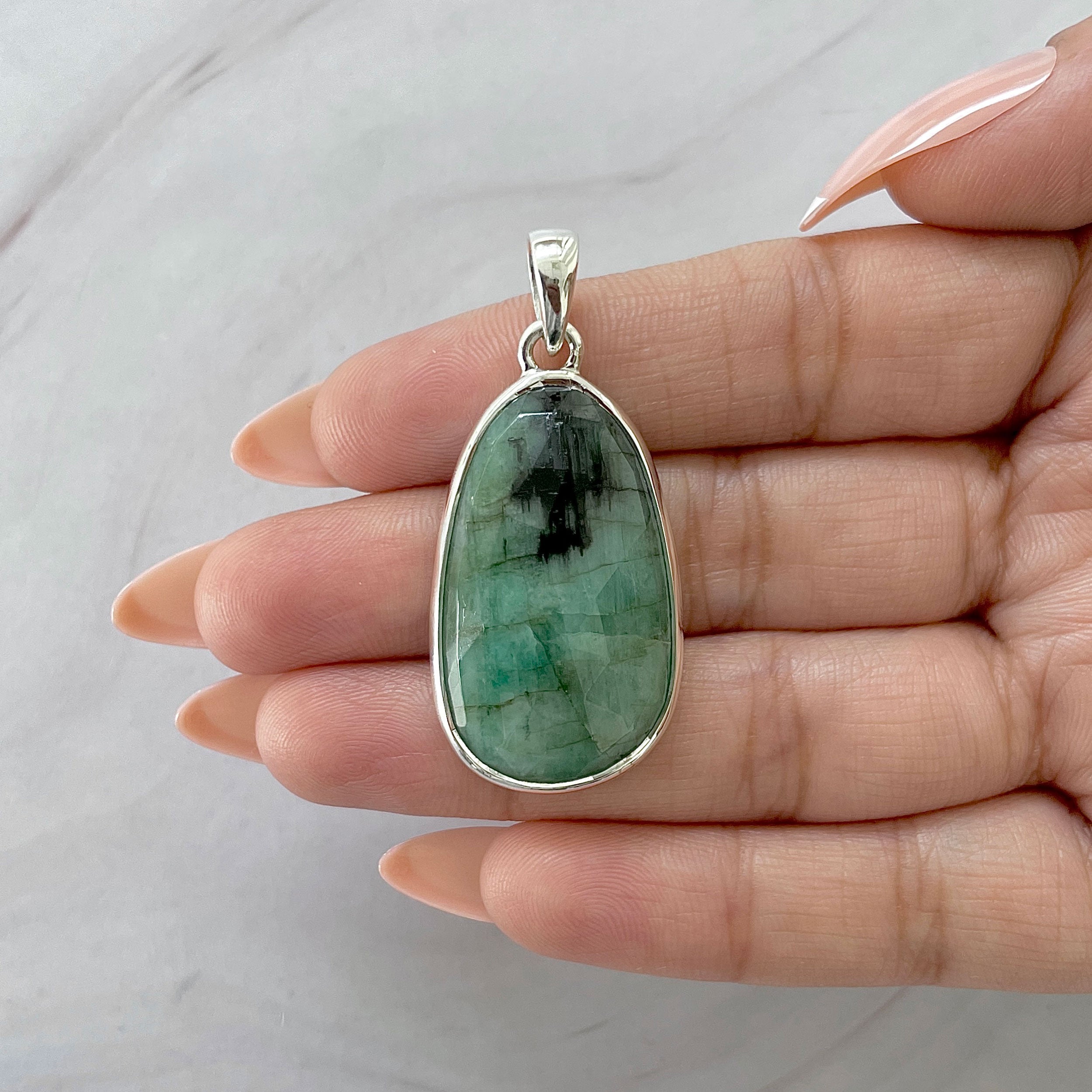 Emerald Pendant-(EMD-P-34.)