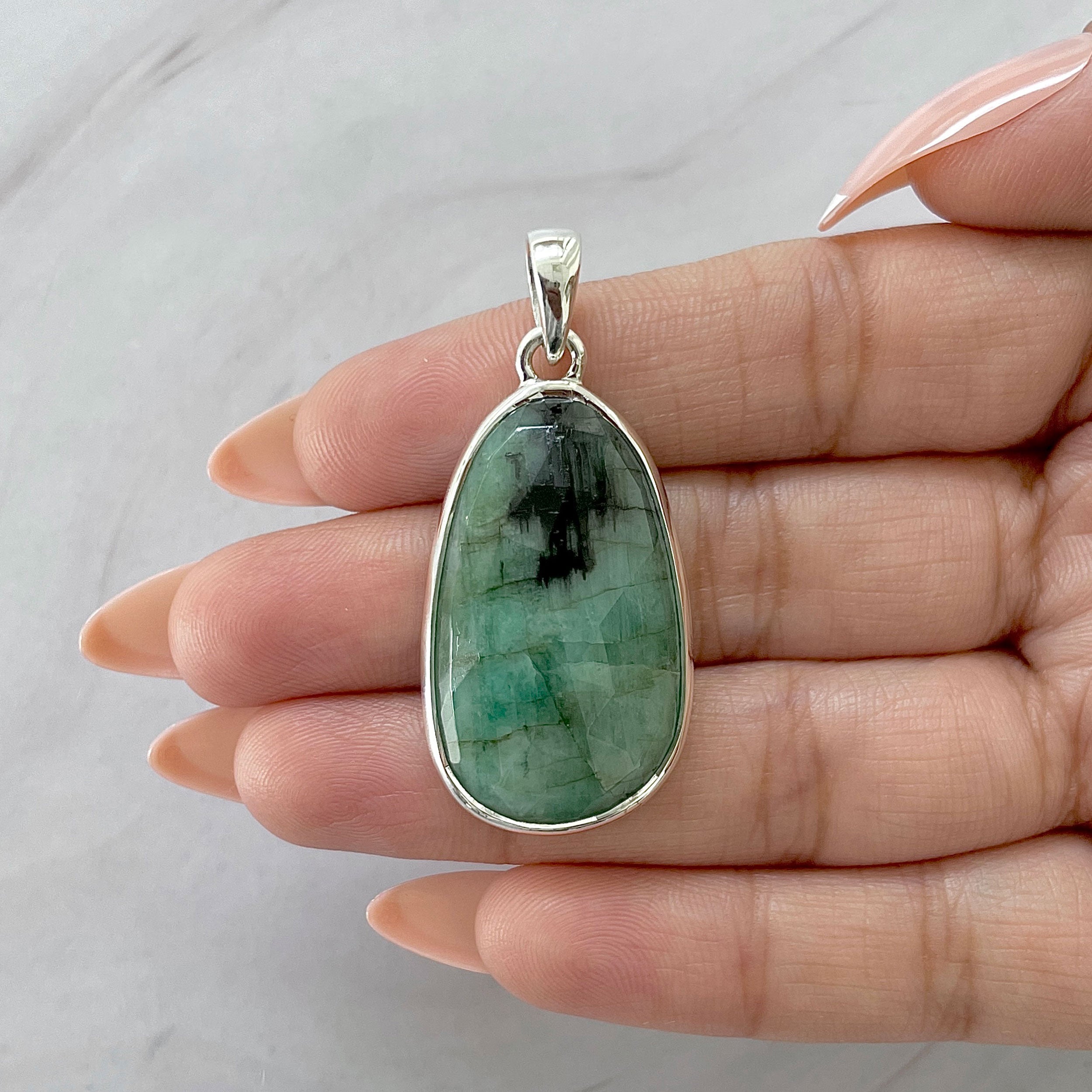 Emerald Pendant-(EMD-P-34.)