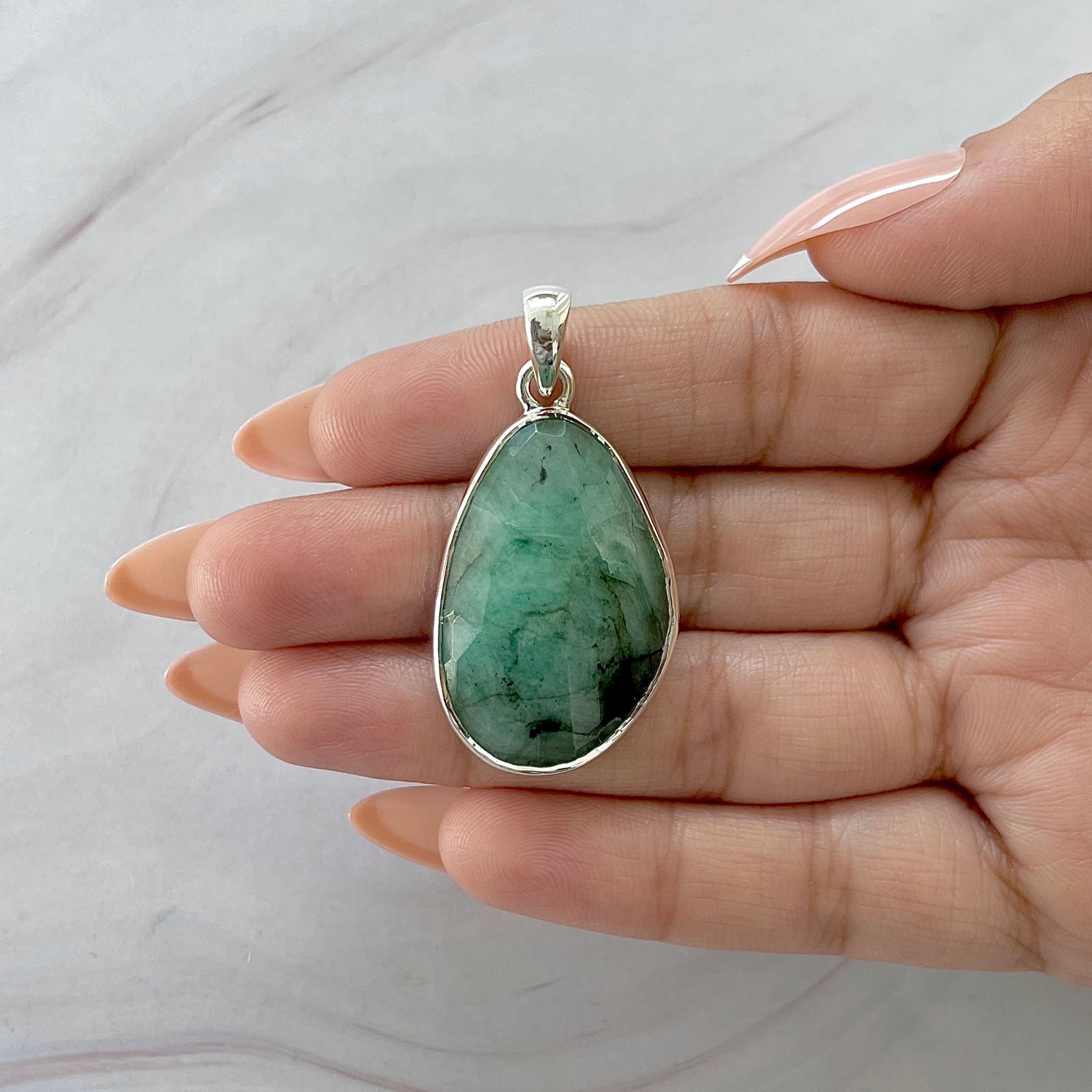 Emerald Pendant-(EMD-P-35.)