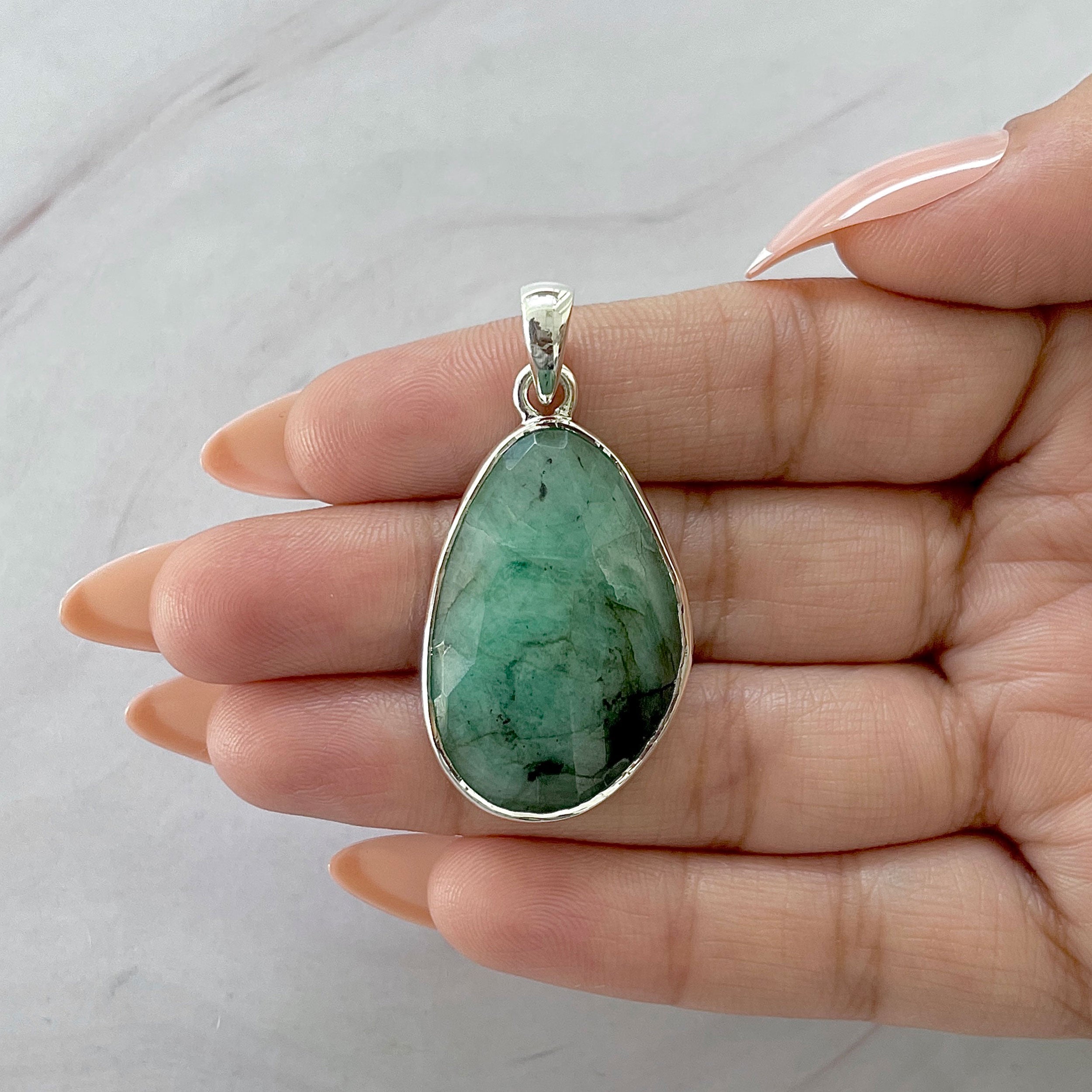 Emerald Pendant-(EMD-P-35.)