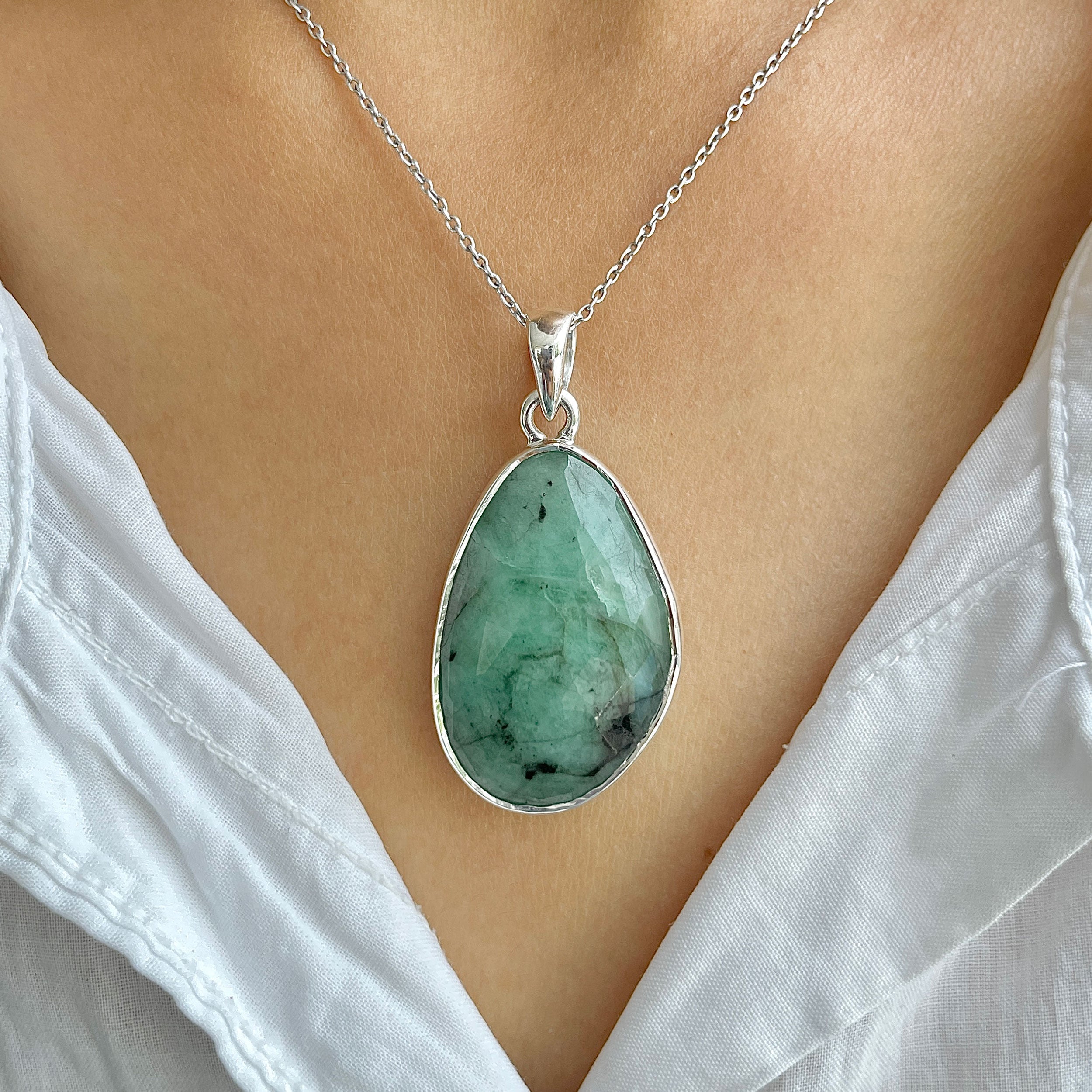 Emerald Pendant-(EMD-P-35.)
