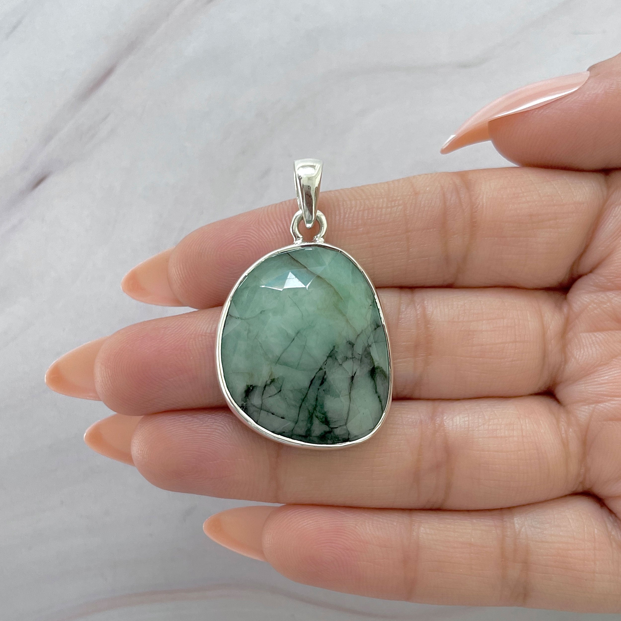 Emerald Pendant-(EMD-P-36.)