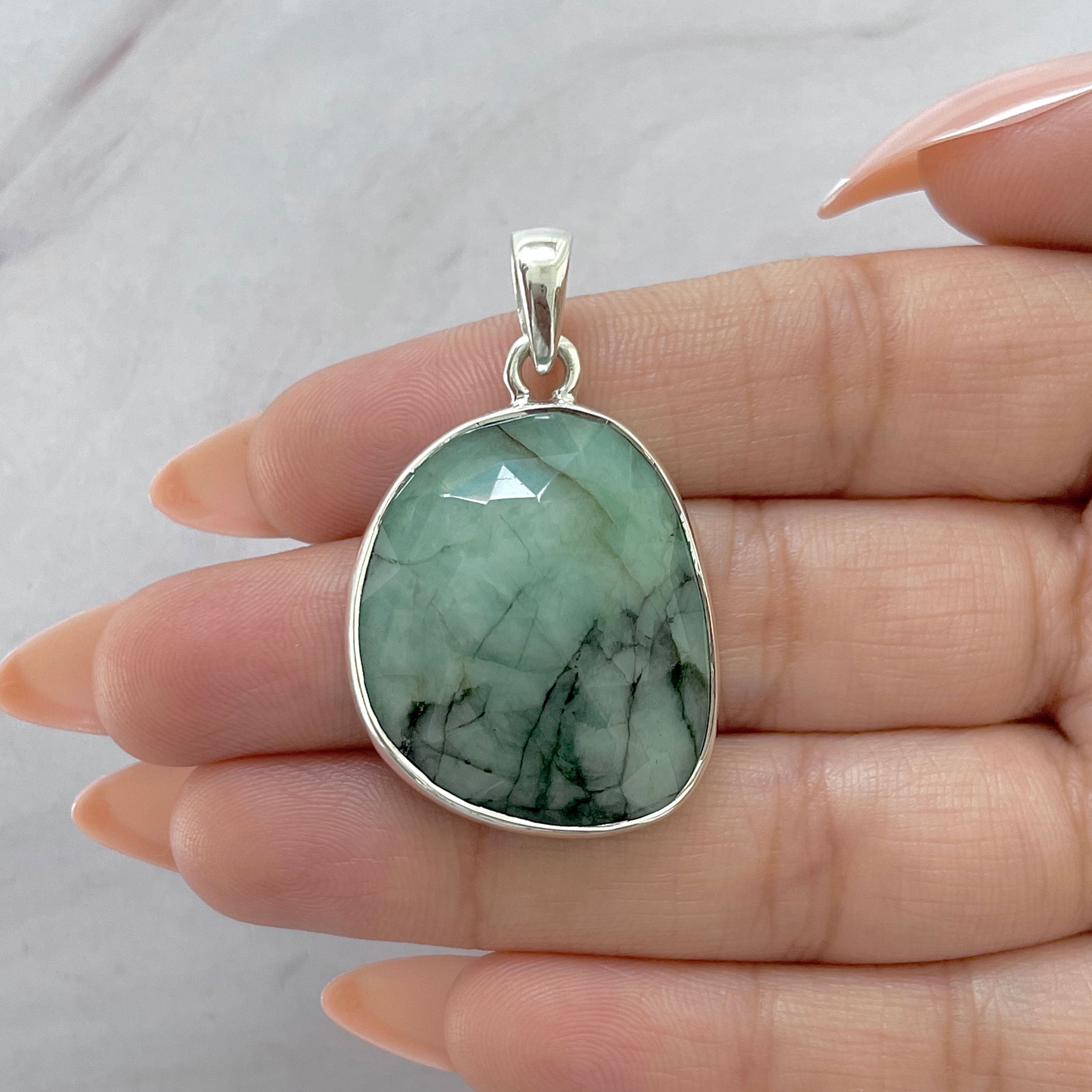 Emerald Pendant-(EMD-P-36.)