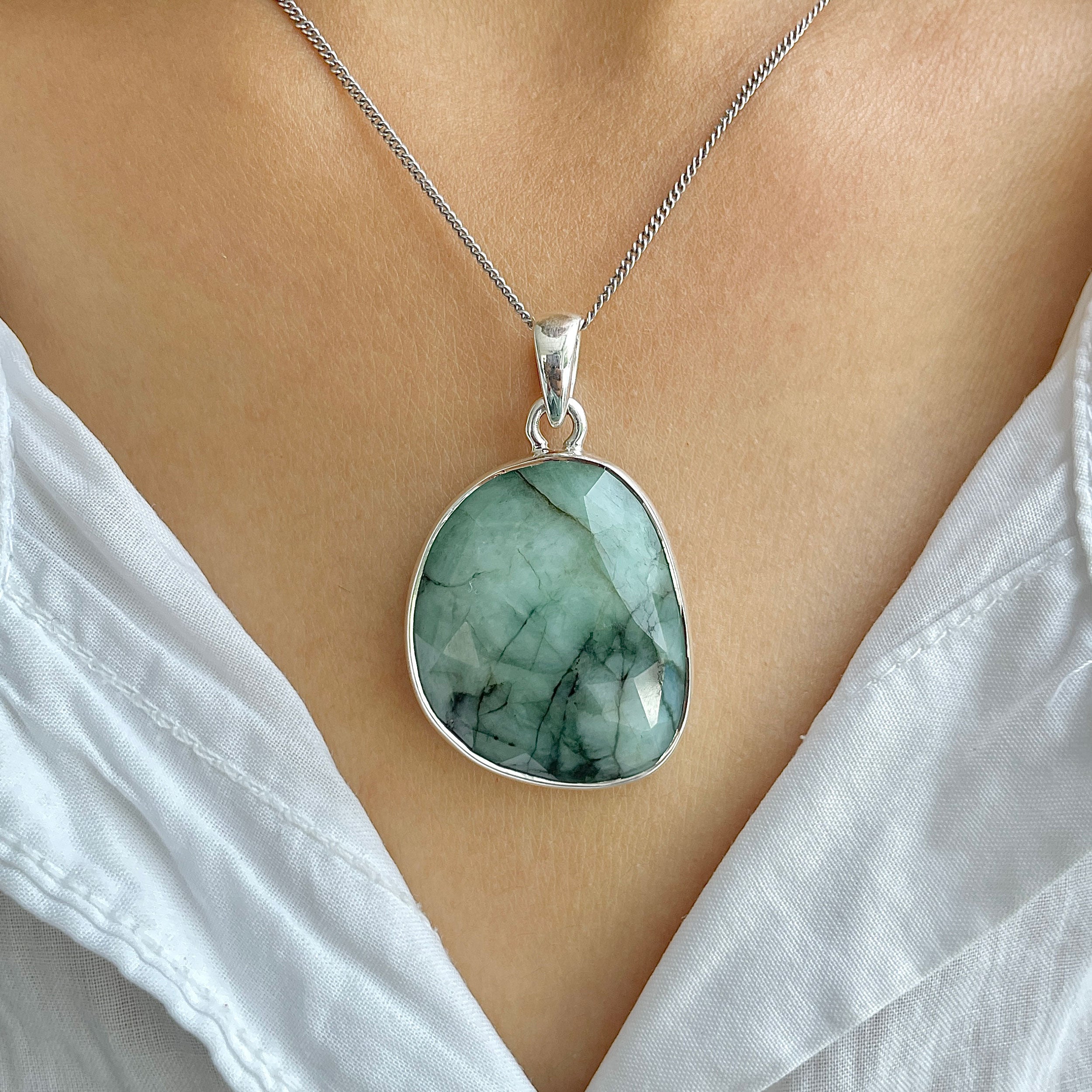Emerald Pendant-(EMD-P-36.)