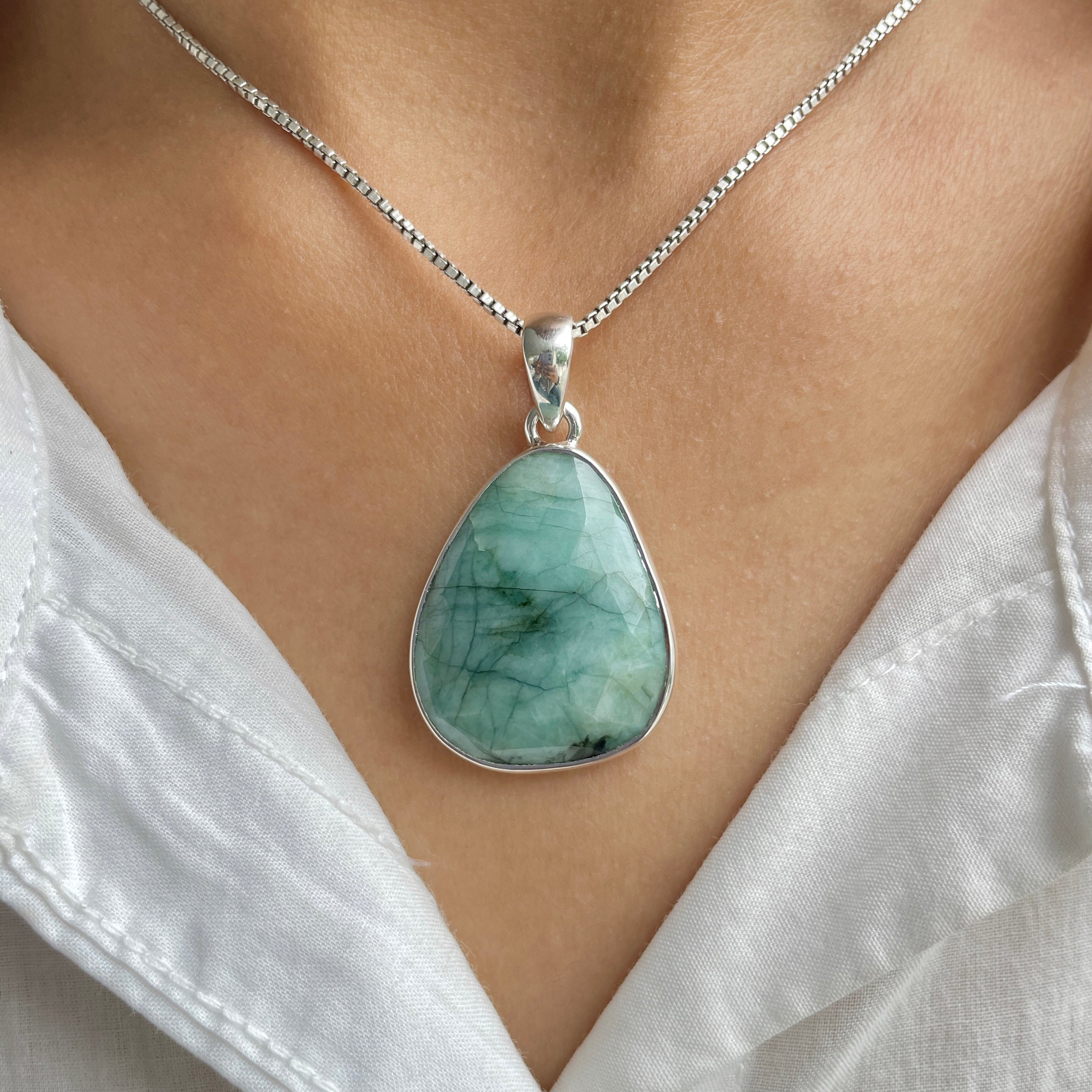 Emerald Pendant-(EMD-P-5.)