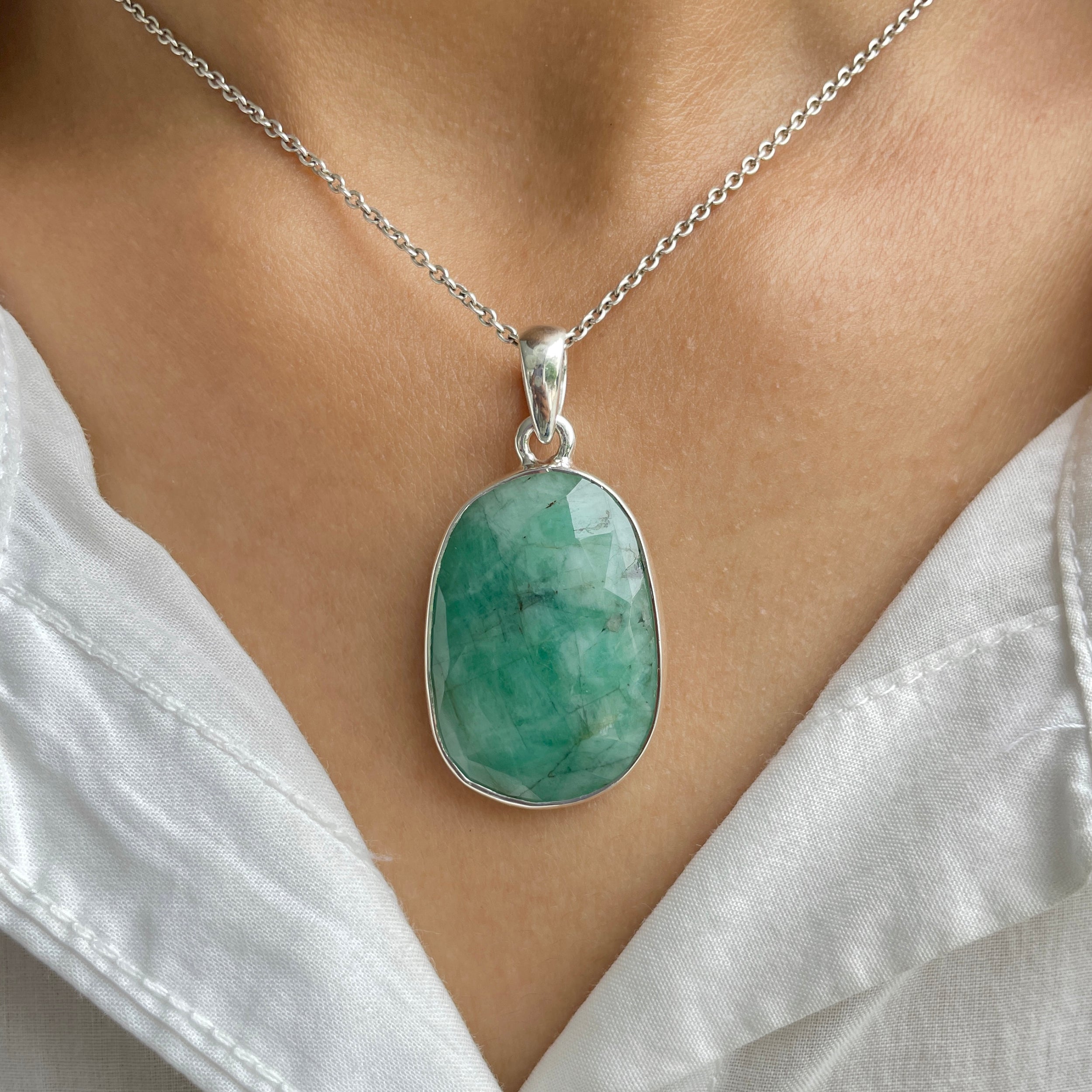 Emerald Pendant-(EMD-P-7.)
