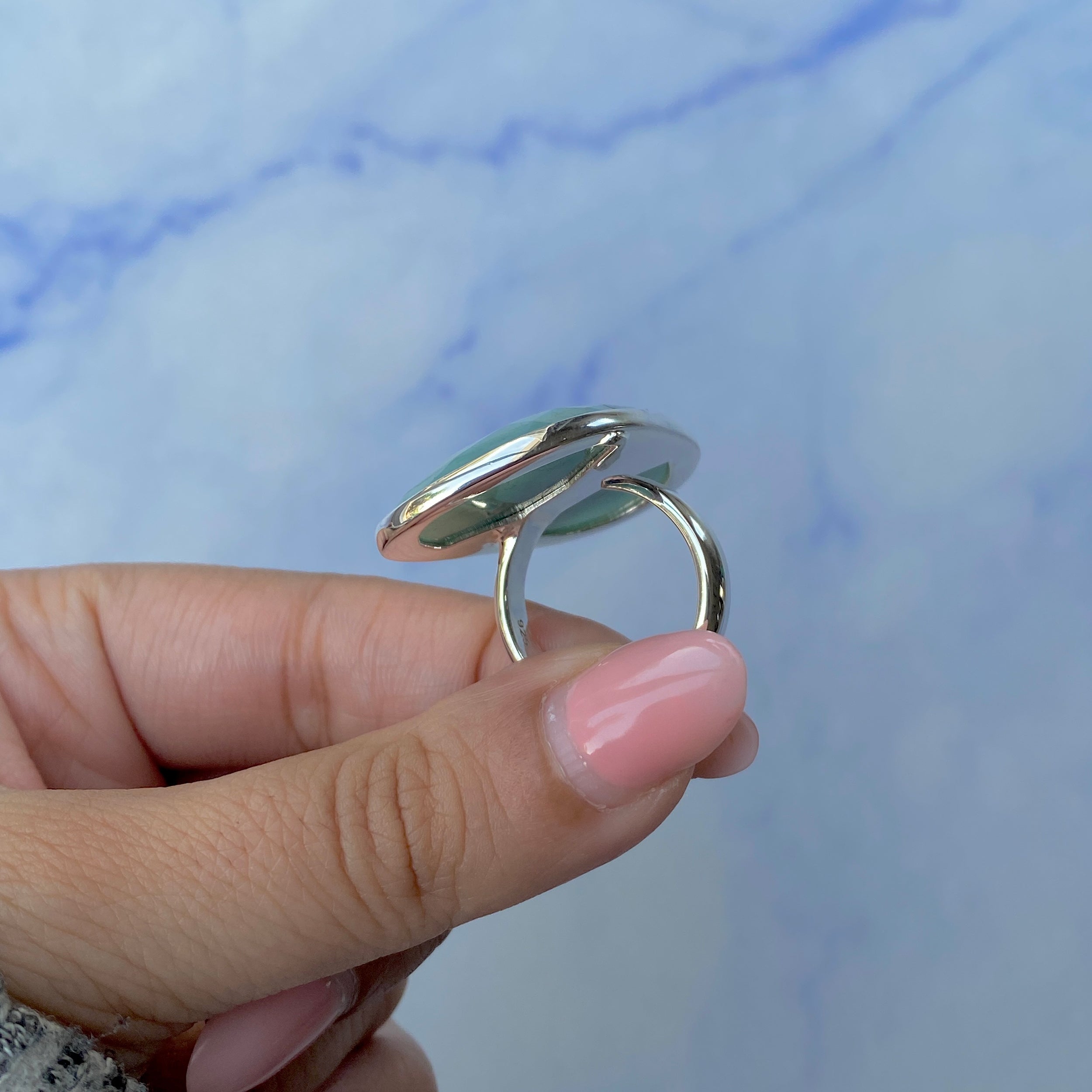 Emerald Adjustable Ring-(EMD-R-19.)