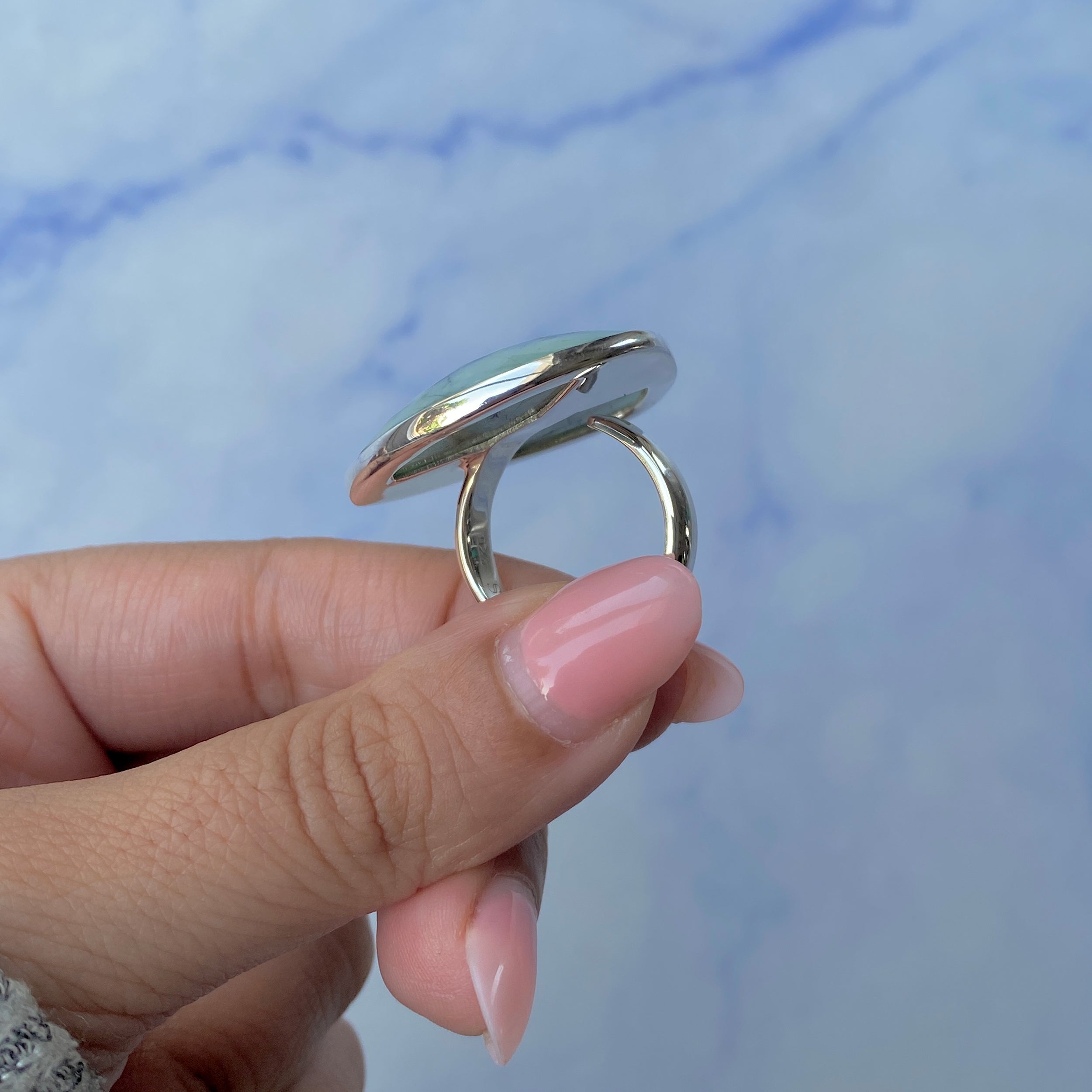 Emerald Adjustable Ring-(EMD-R-8.)