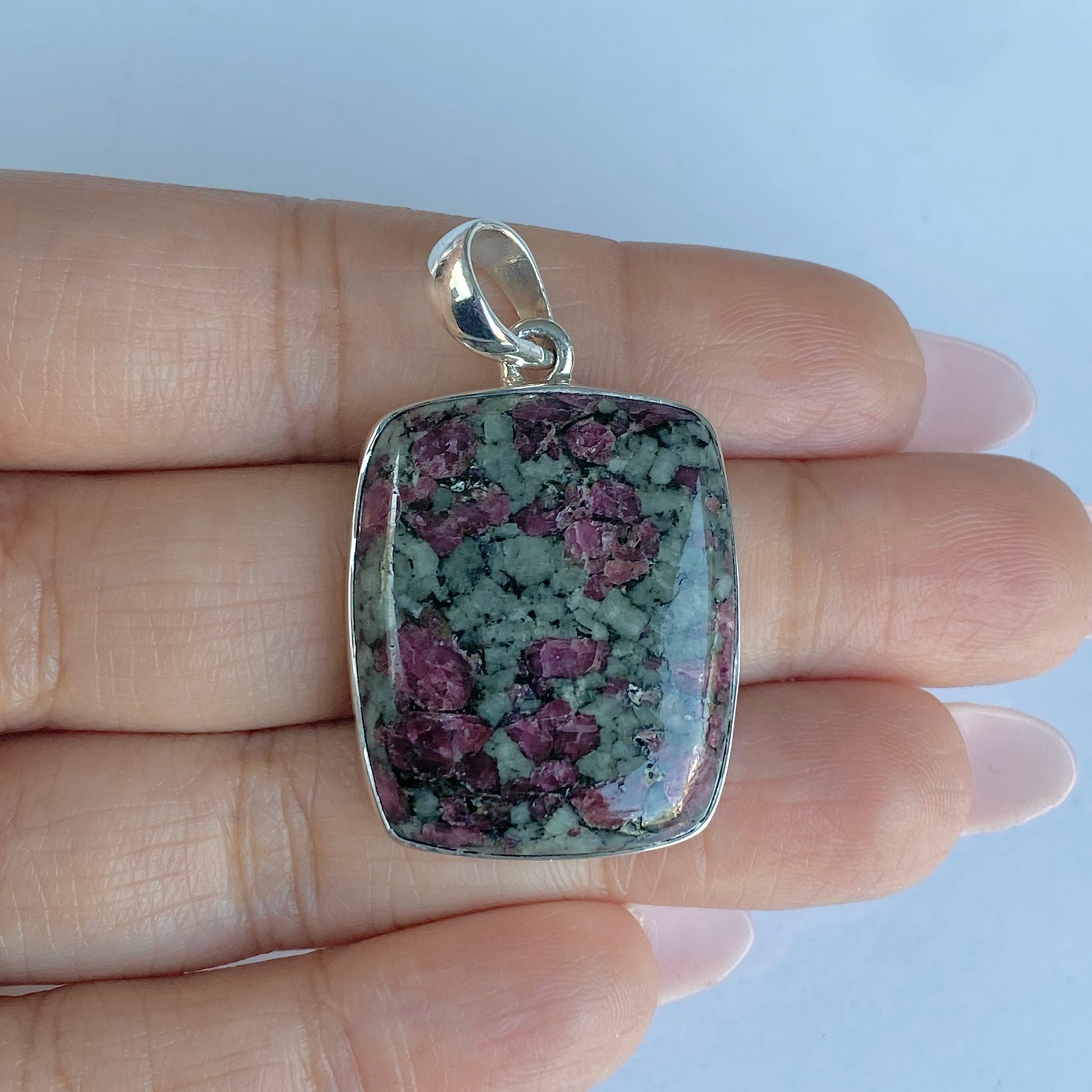 Eudialyte Pendant-(EUD-P-10.)