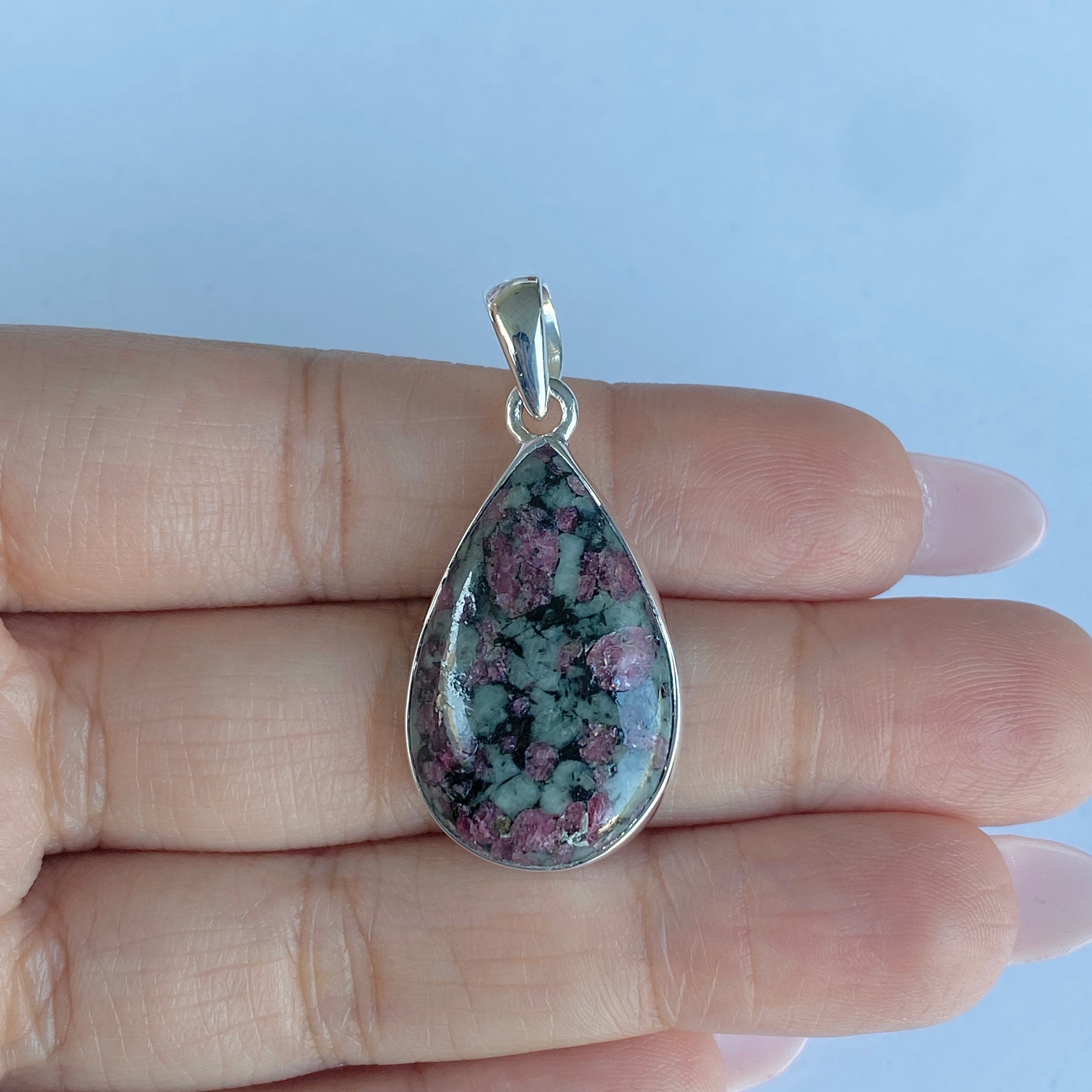 Eudialyte Pendant-(EUD-P-13.)