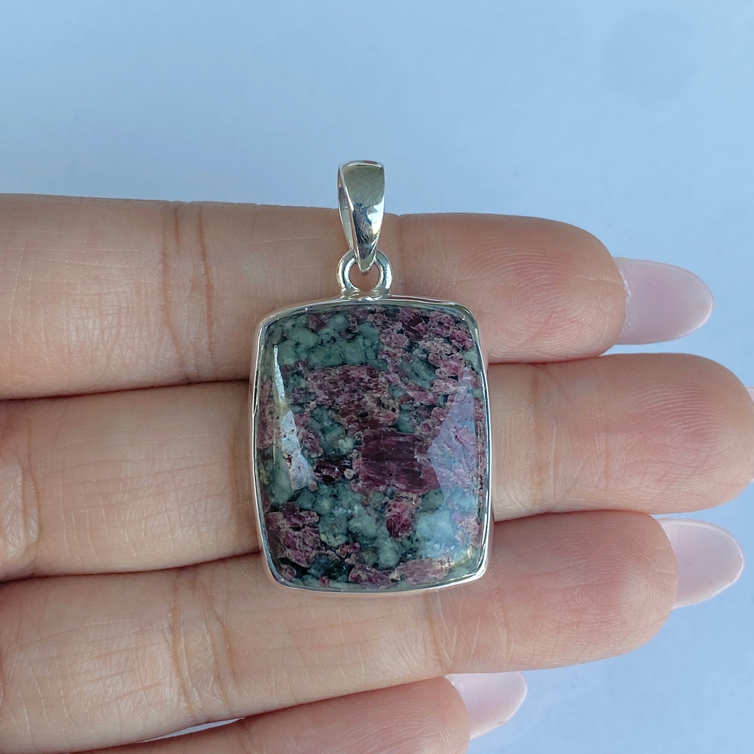 Eudialyte Pendant-(EUD-P-14.)