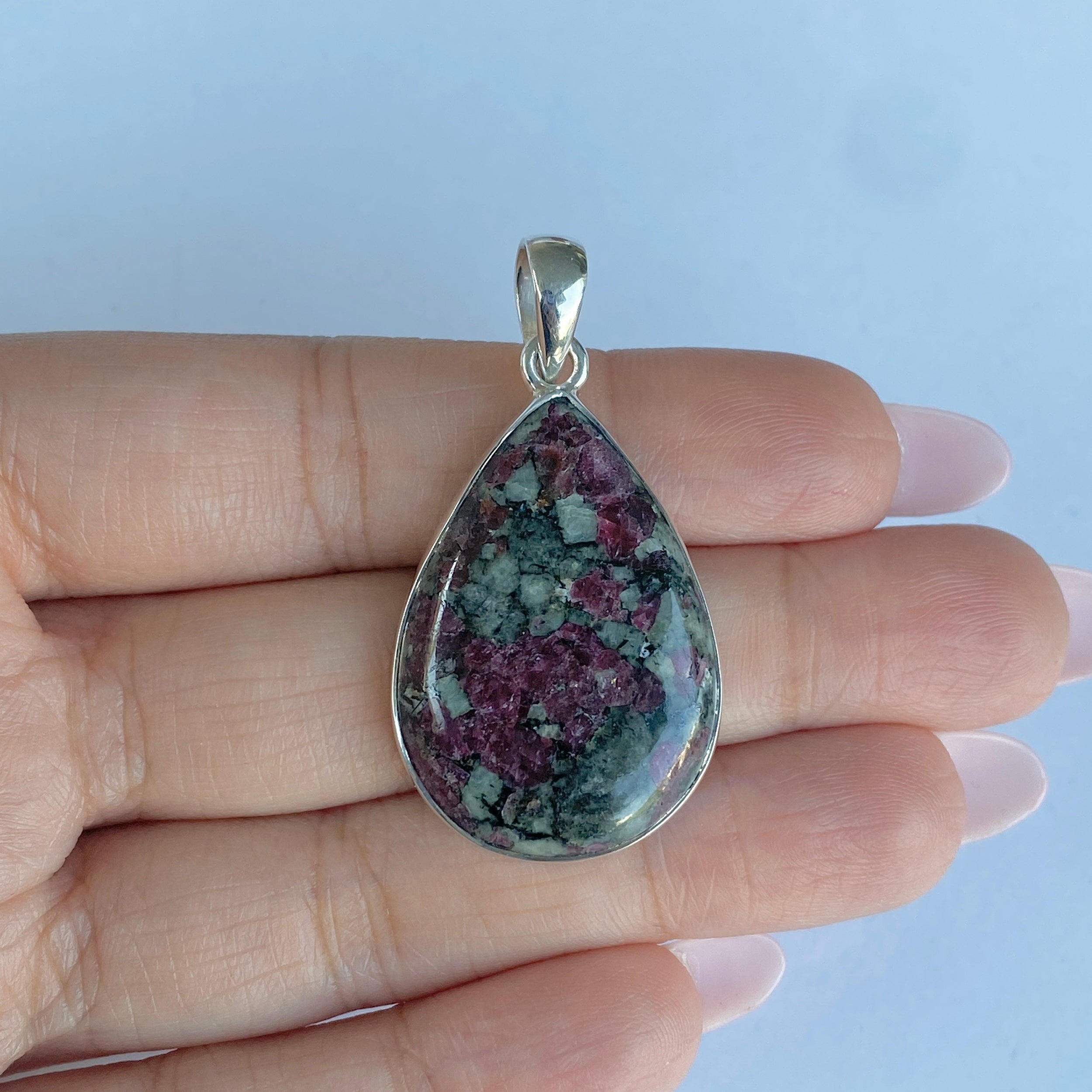 Eudialyte Pendant-(EUD-P-15.)