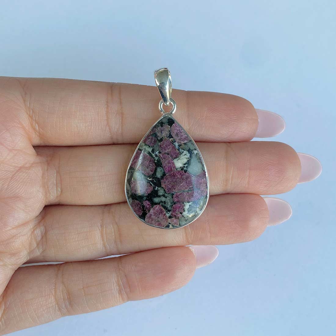 Eudialyte Pendant-(EUD-P-17.)