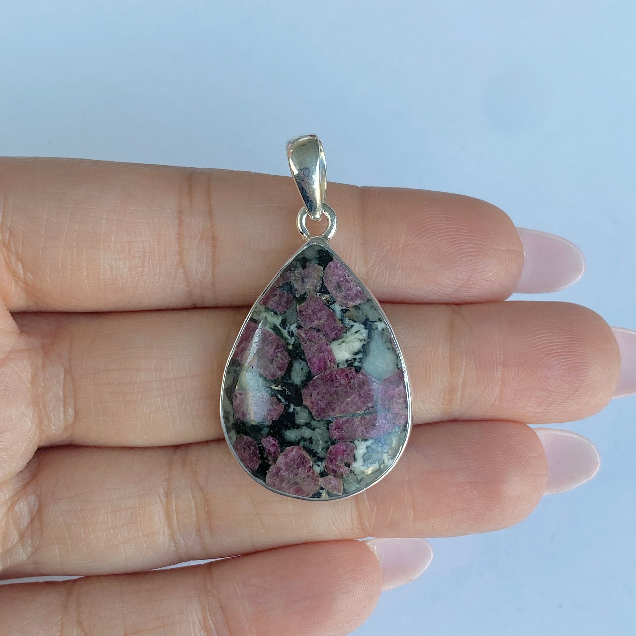Eudialyte Pendant-(EUD-P-17.)