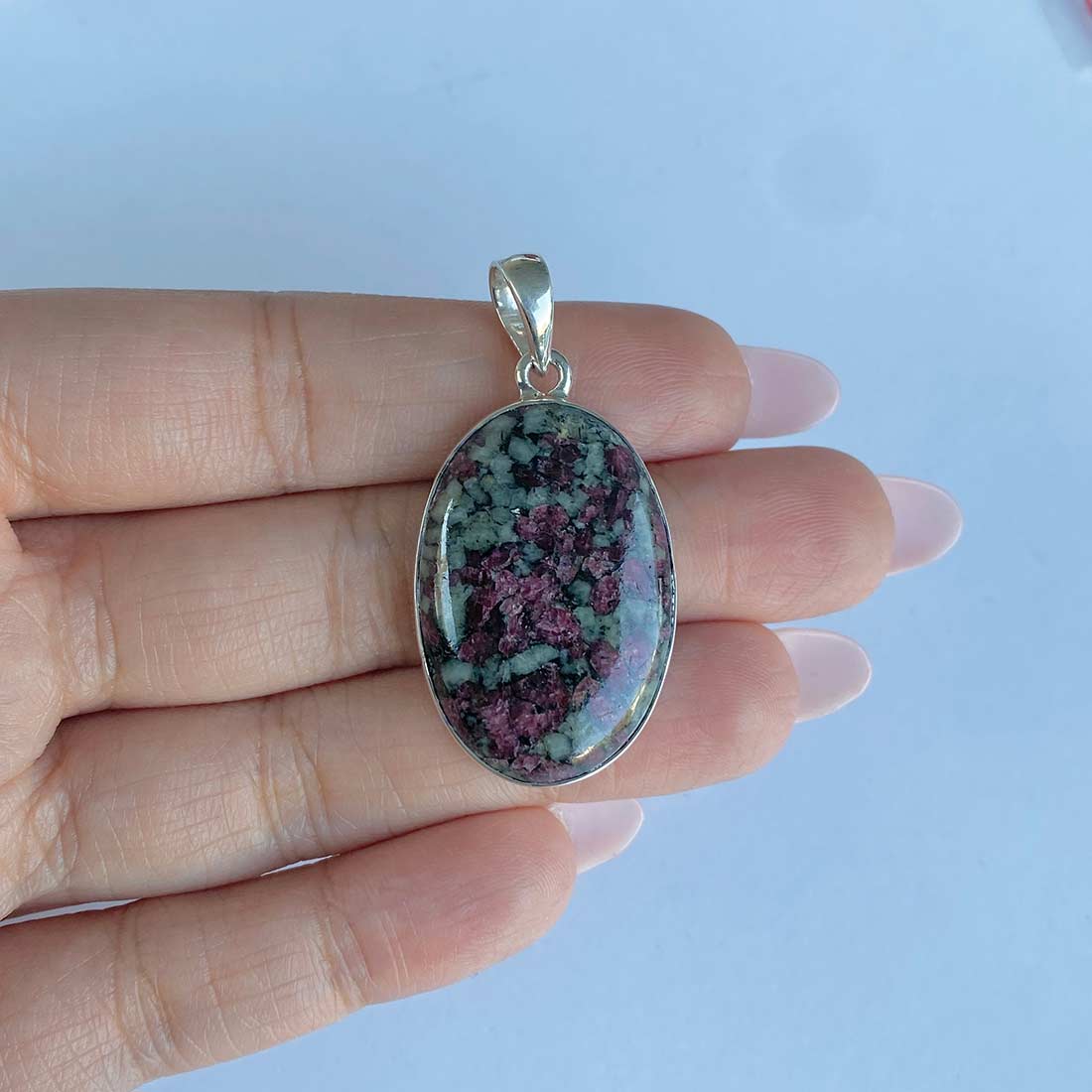 Eudialyte Pendant-(EUD-P-18.)