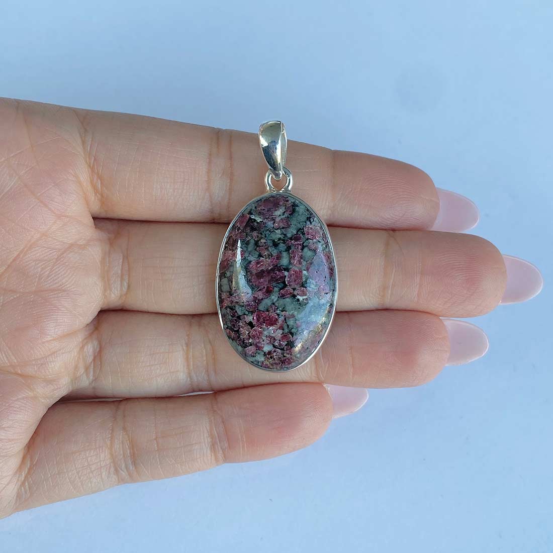 Eudialyte Pendant-(EUD-P-21.)