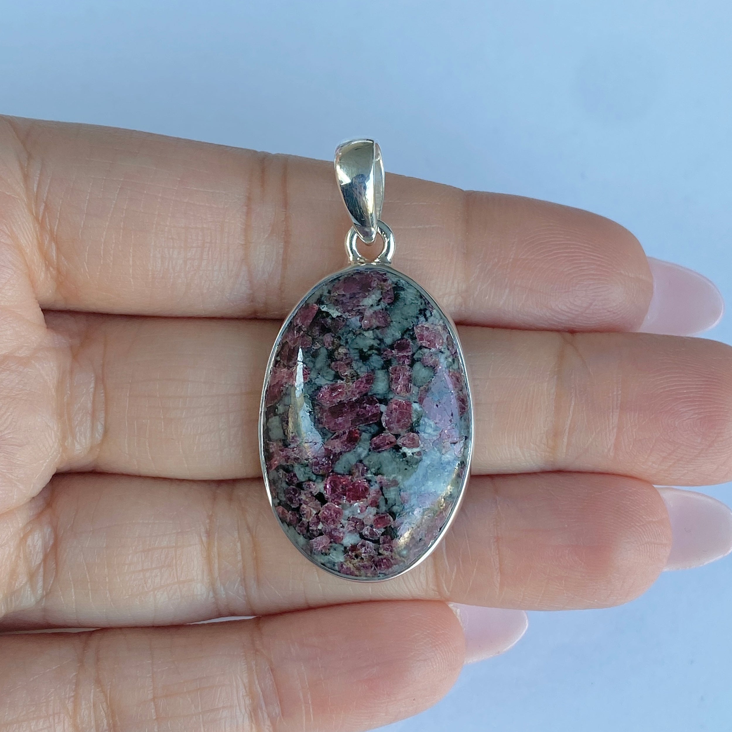 Eudialyte Pendant-(EUD-P-21.)